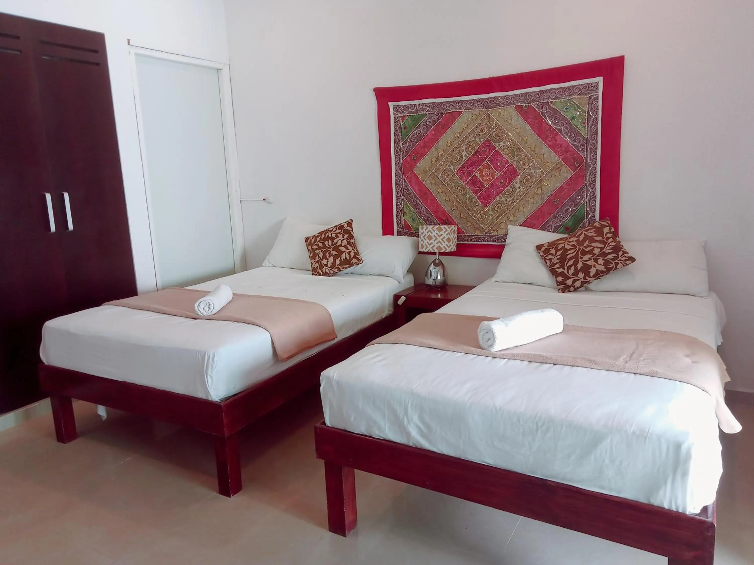 Bed in Villas Akalan