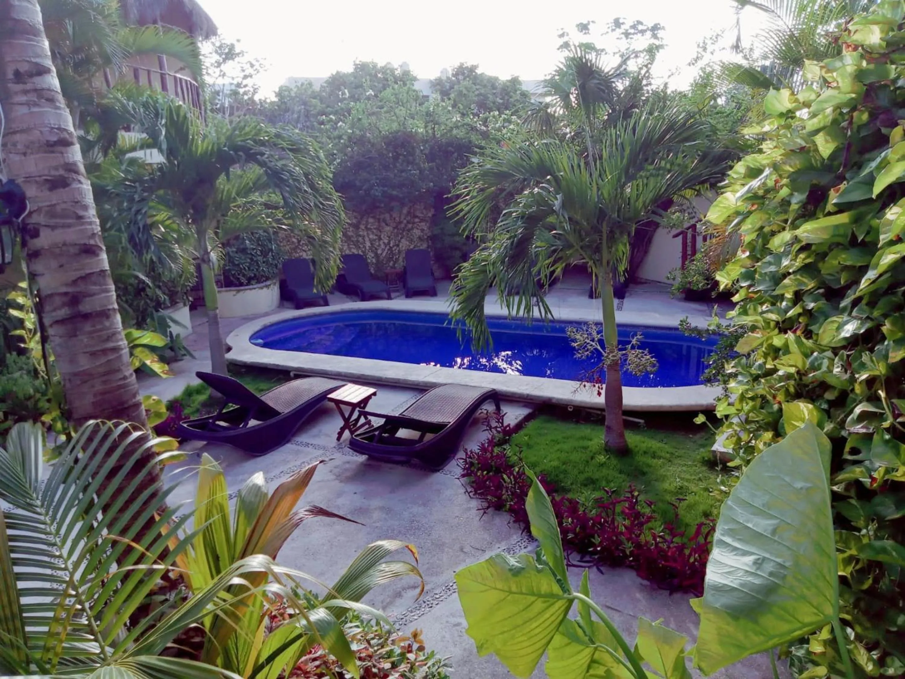 Swimming pool in Villas Akalan