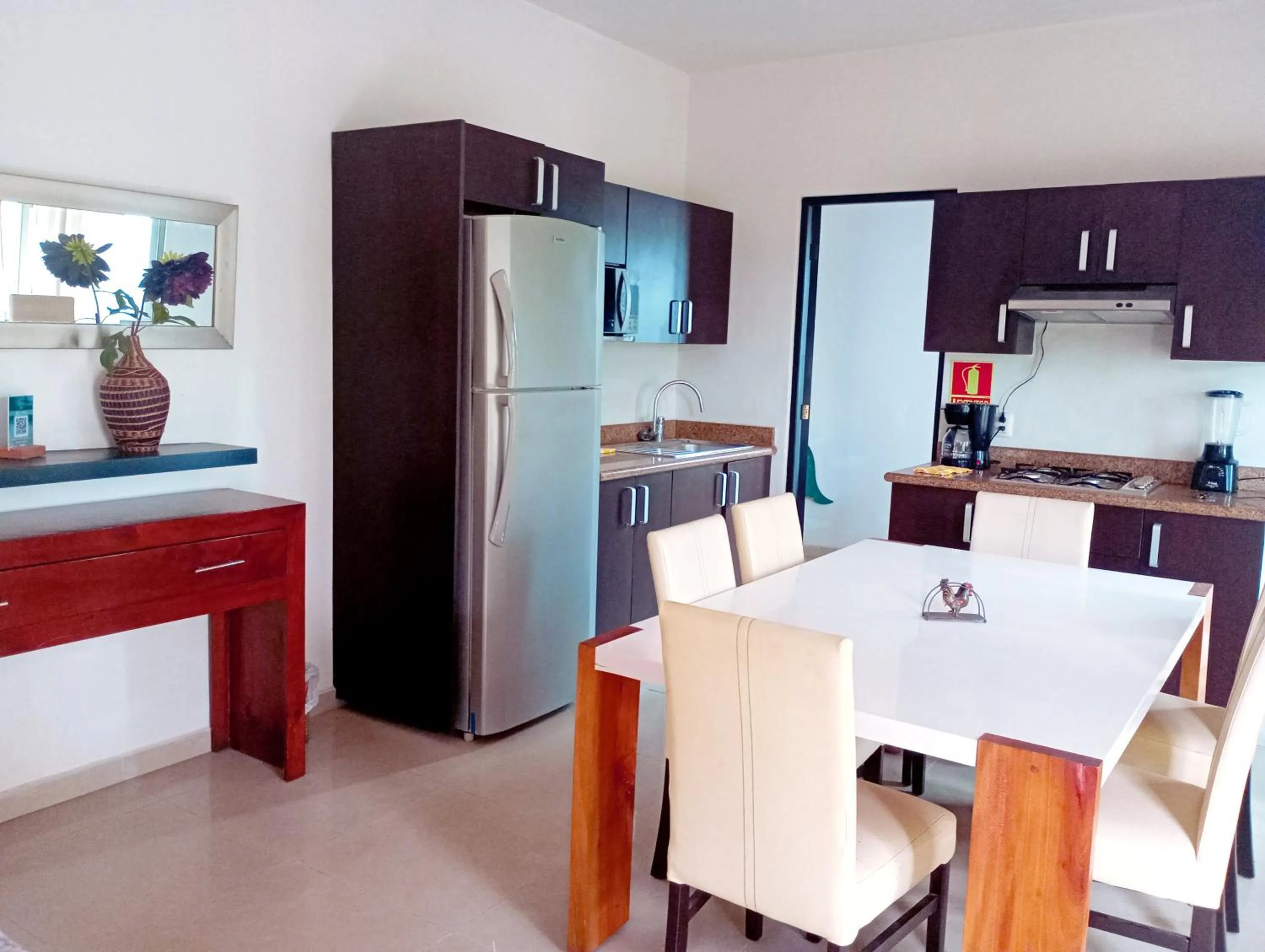 kitchen in Villas Akalan