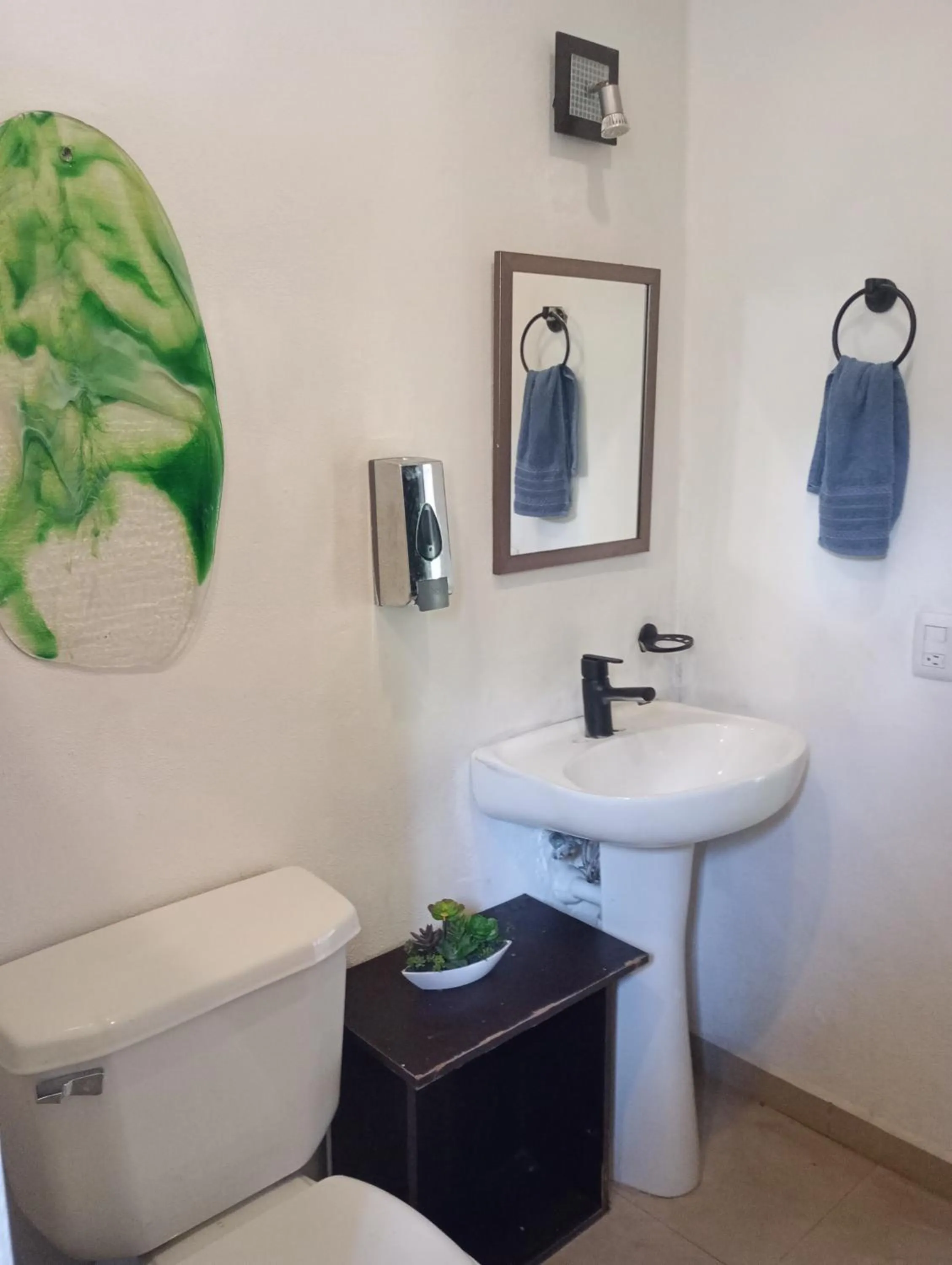 Bathroom in Villas Akalan