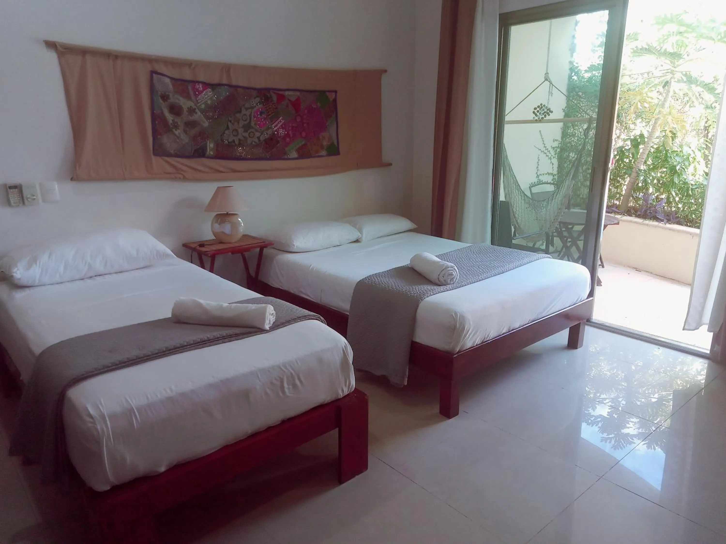 Bed in Villas Akalan
