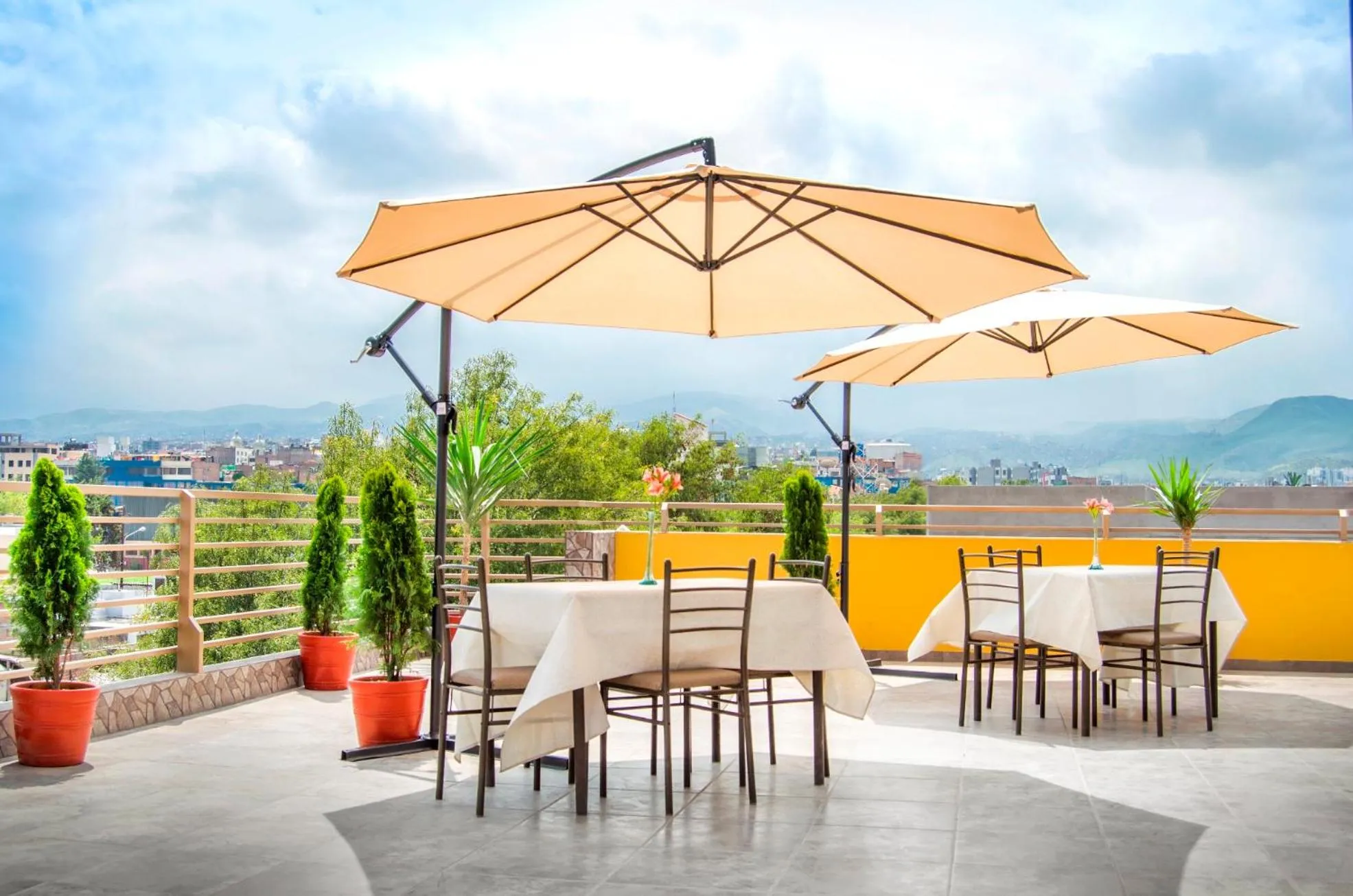 Patio in Hotel D'Carlo Class