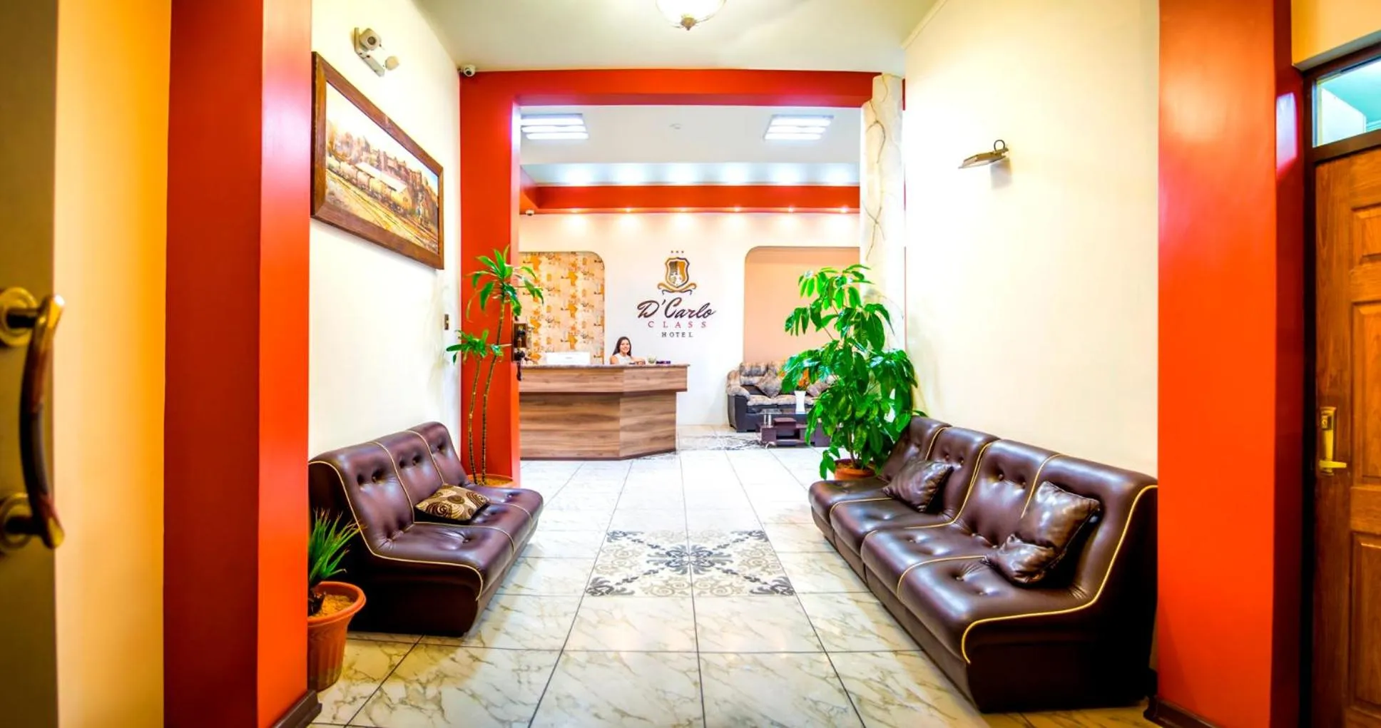 Living room in Hotel D'Carlo Class