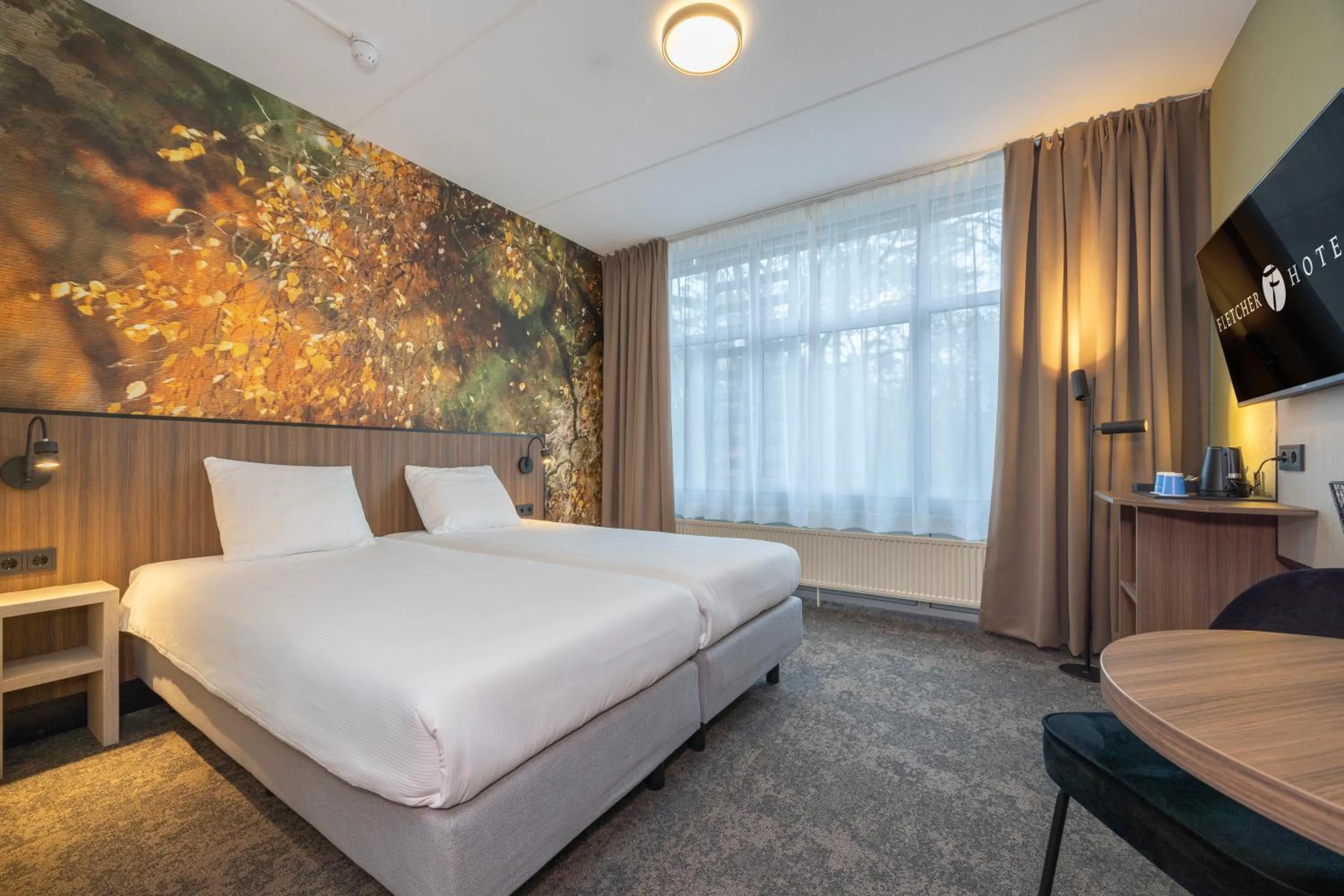 Photo of the whole room, Bed in Fletcher Hotel Apeldoorn