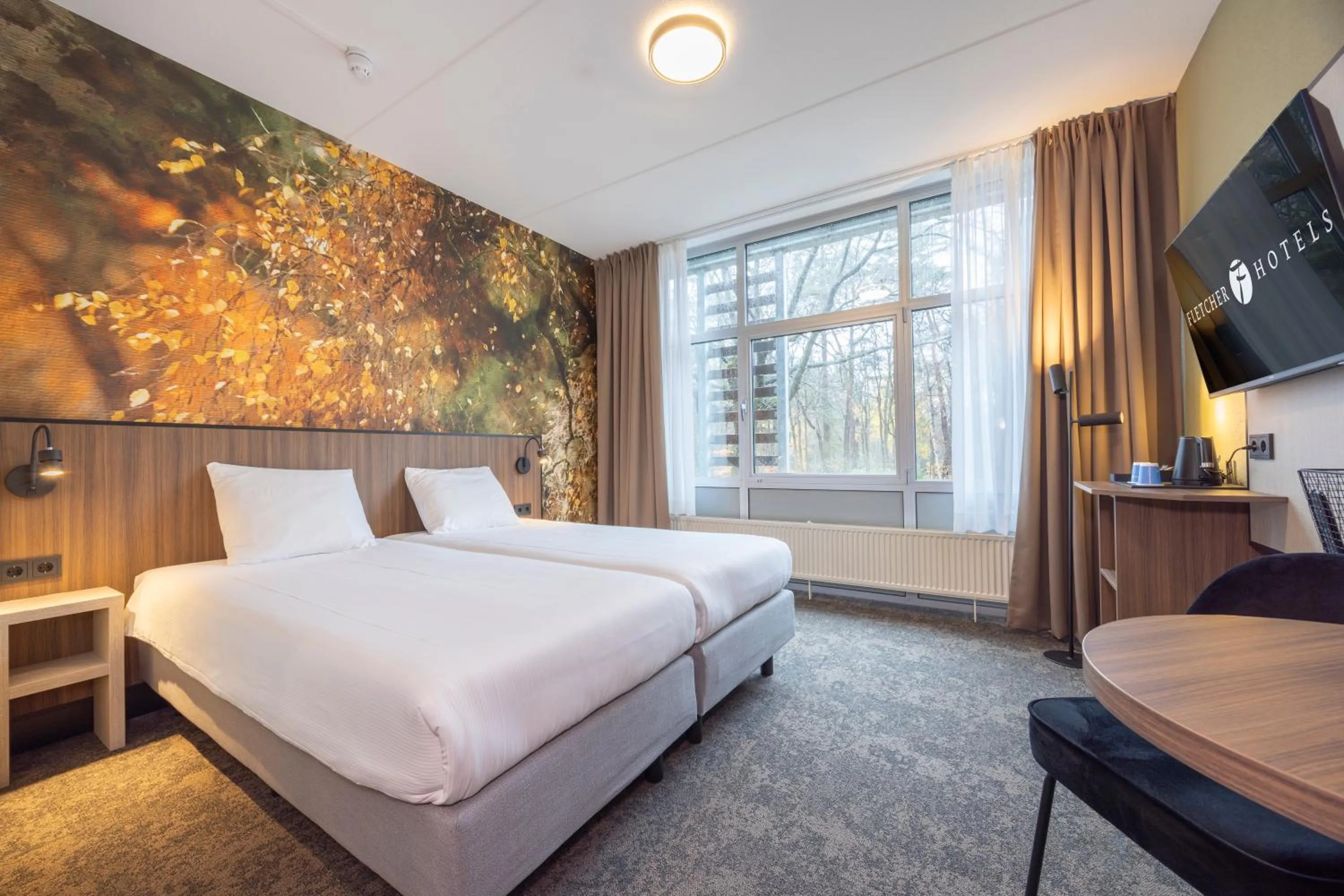 Photo of the whole room, Bed in Fletcher Hotel Apeldoorn