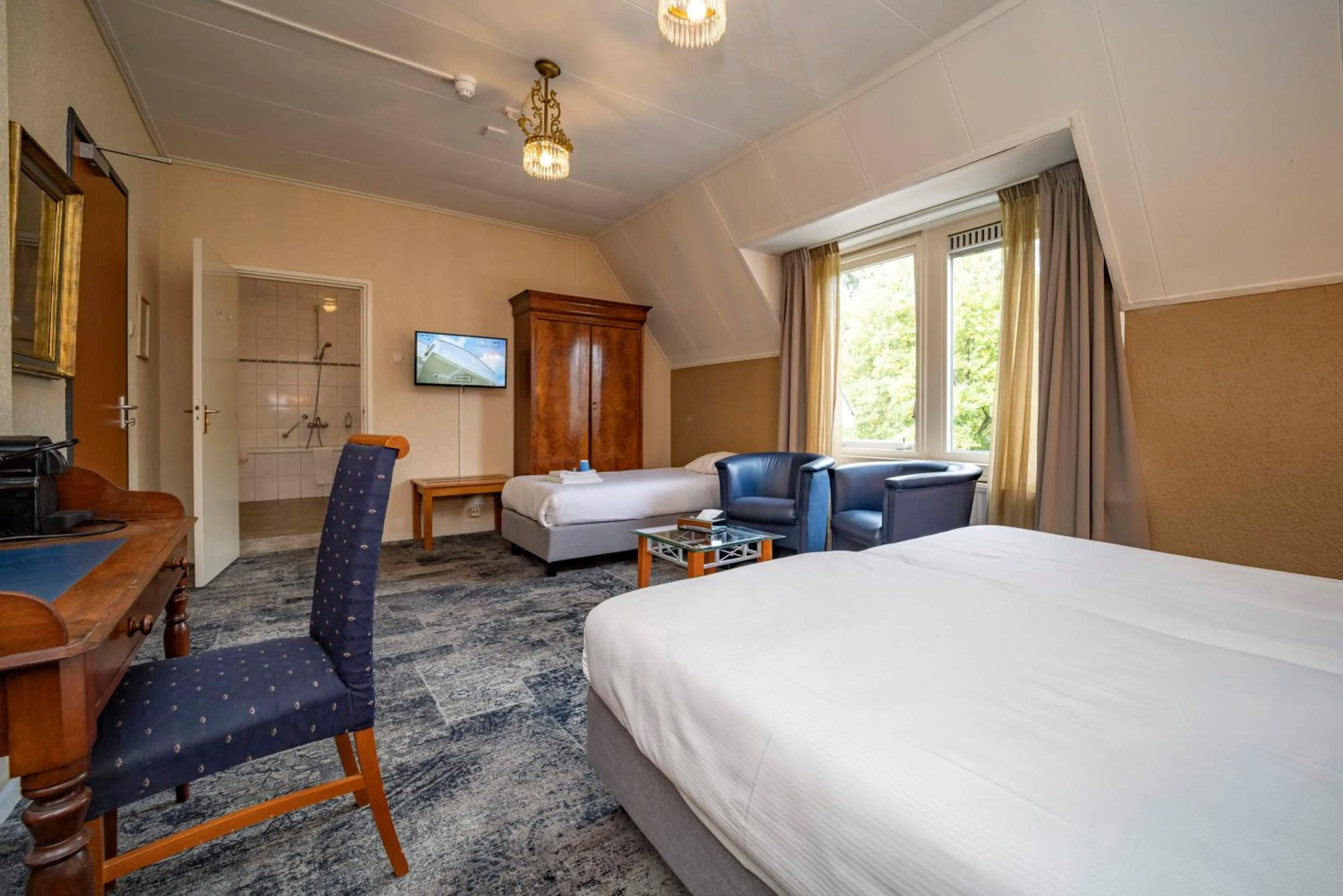 Bedroom, Bed in Fletcher Hotel Apeldoorn