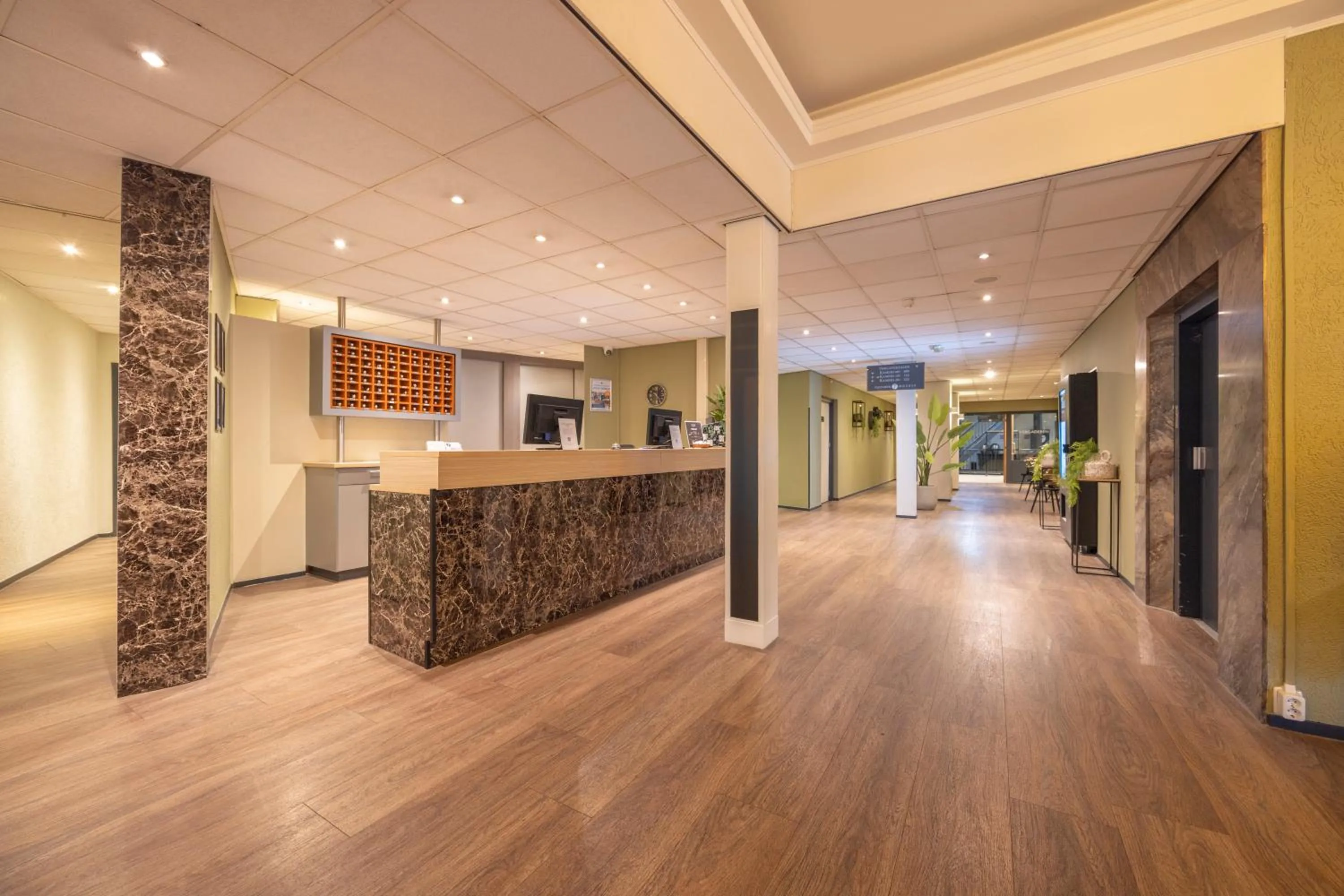Lobby or reception in Fletcher Hotel Apeldoorn