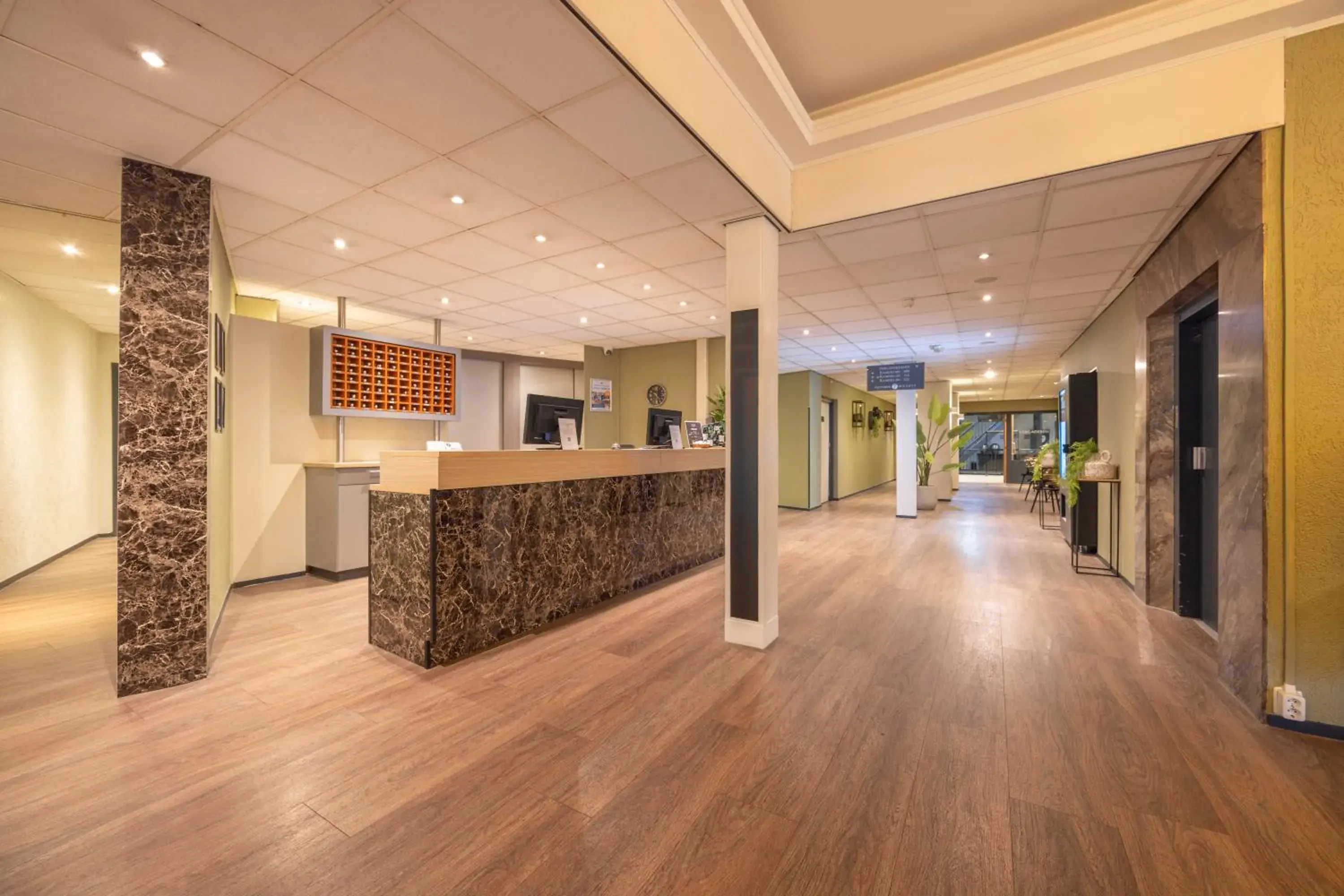 Lobby or reception in Fletcher Hotel Apeldoorn Lobby or reception in Fletcher Hotel Apeldoorn