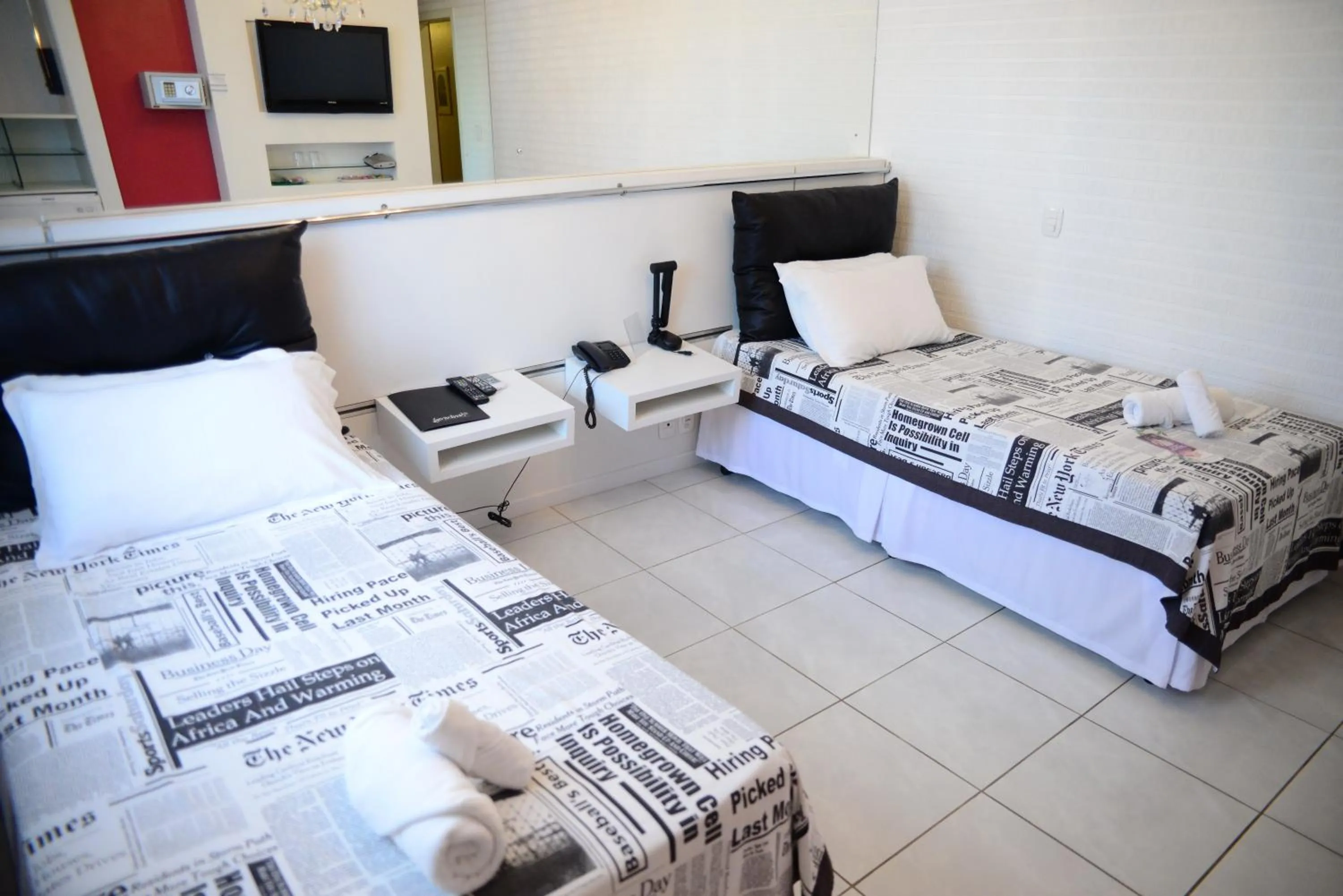 Bed in Germanias Blumen Hotel