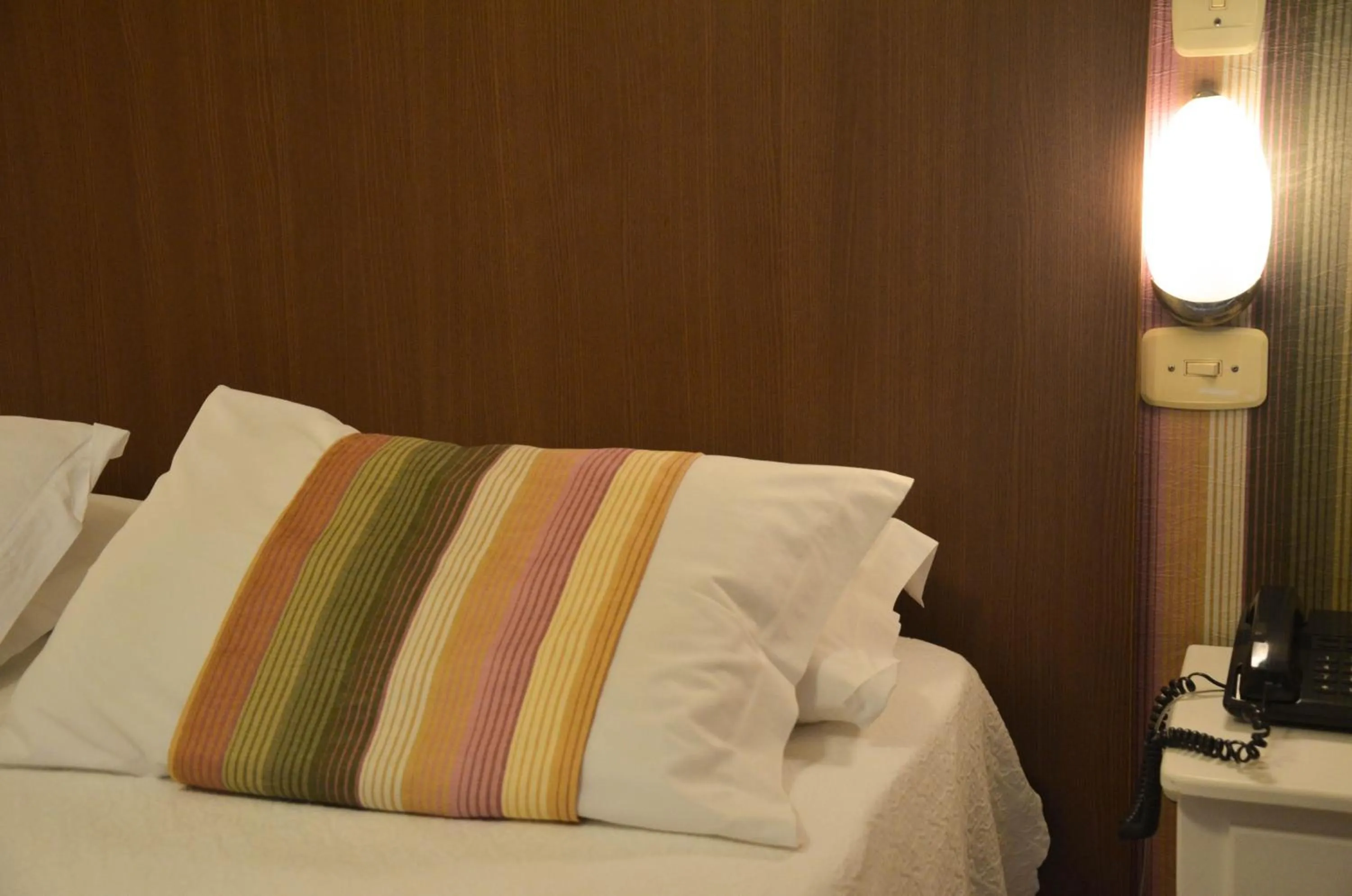 Decorative detail, Bed in Germanias Blumen Hotel