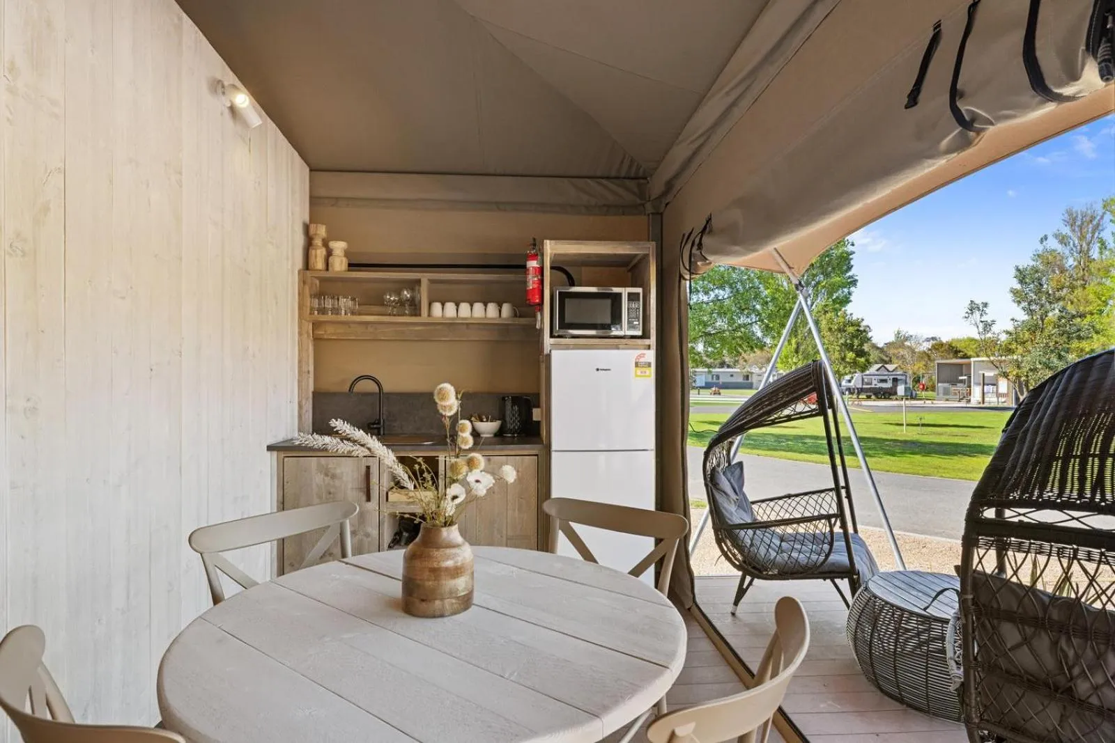 Patio in BIG4 Ingenia Holidays Inverloch