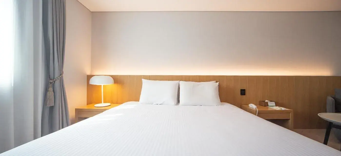 Bed in Ulsan City Hotel Bed in Ulsan City Hotel