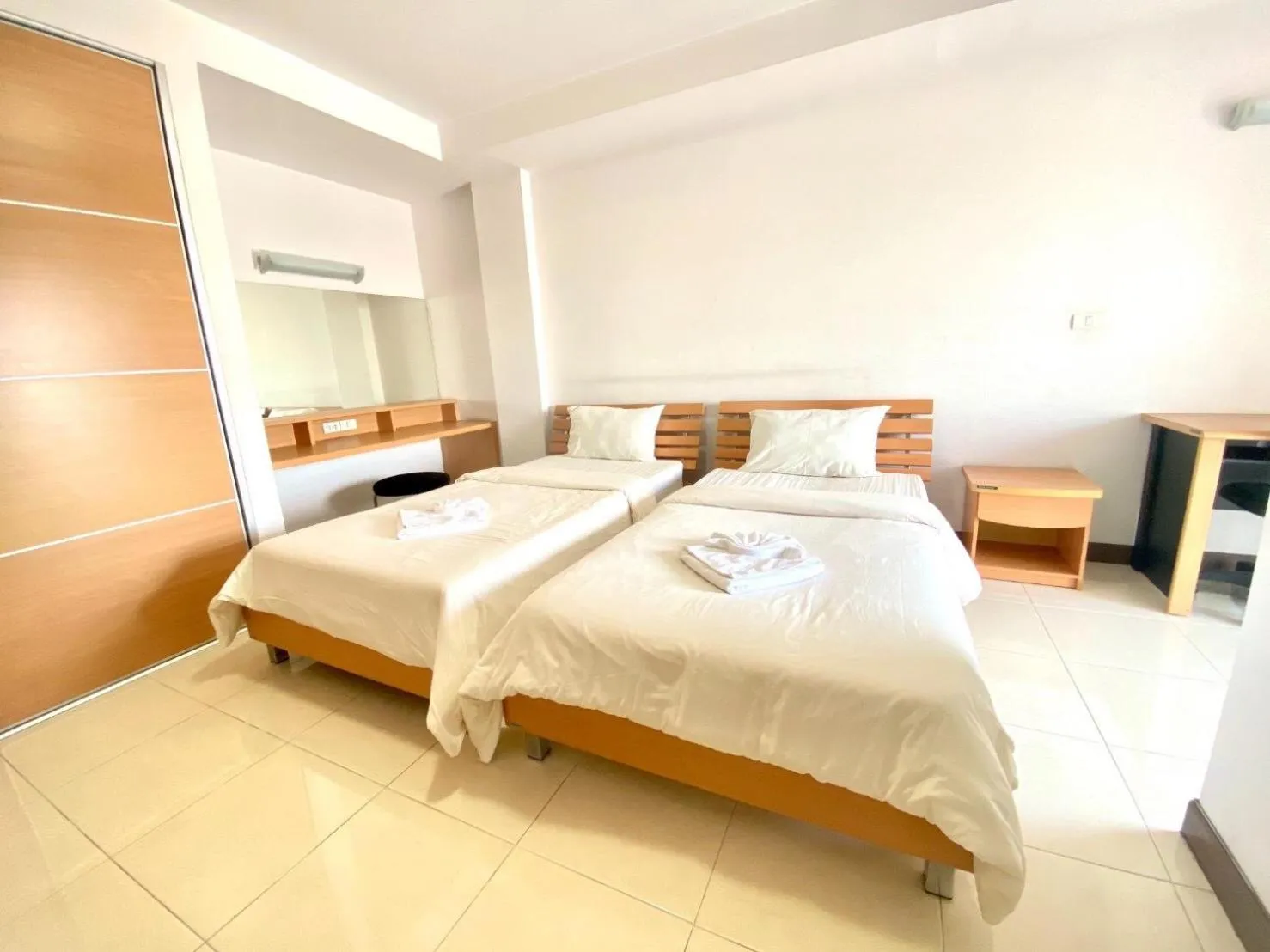 Bed in Rangsit Apartment II
