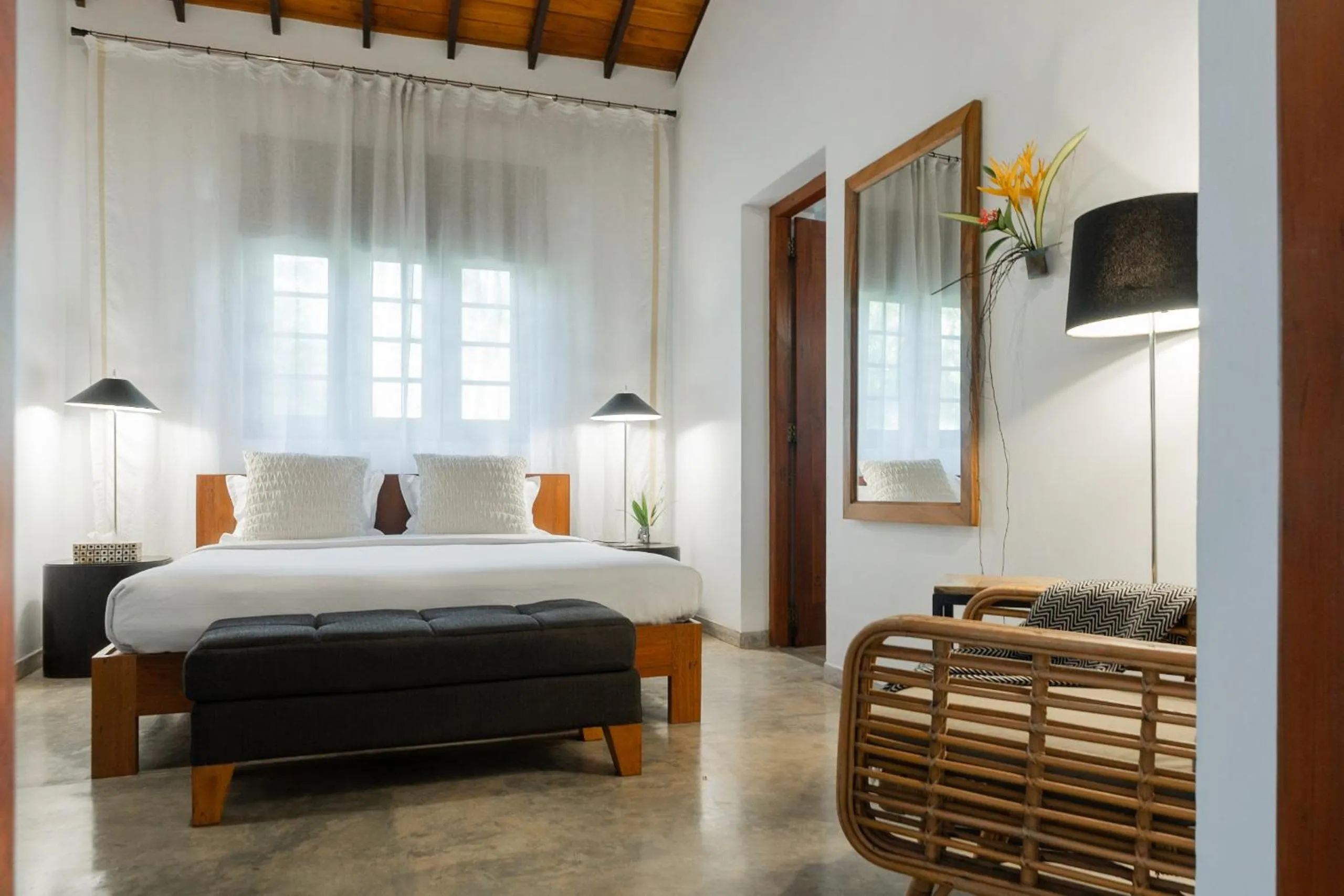 Bed in Eraeliya Villas & Gardens