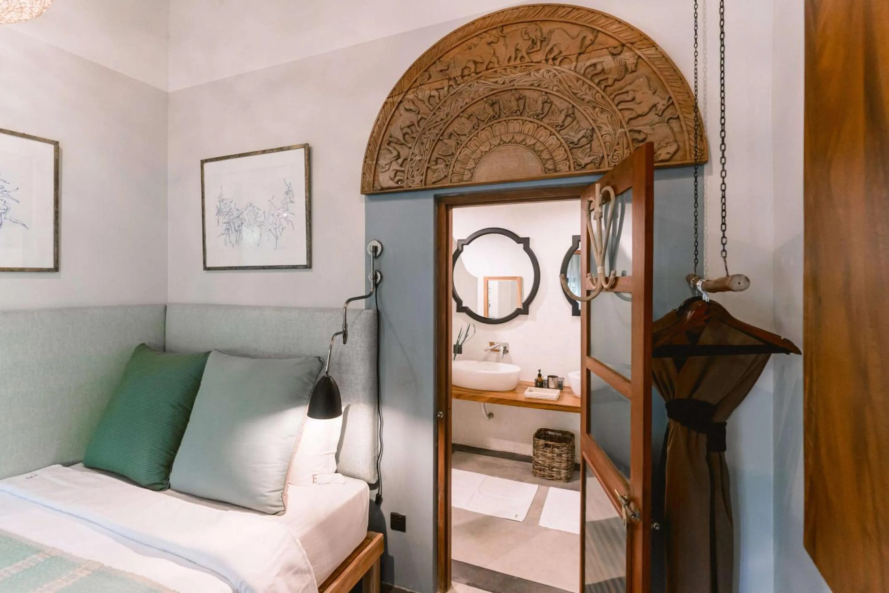 Bed in Eraeliya Villas & Gardens