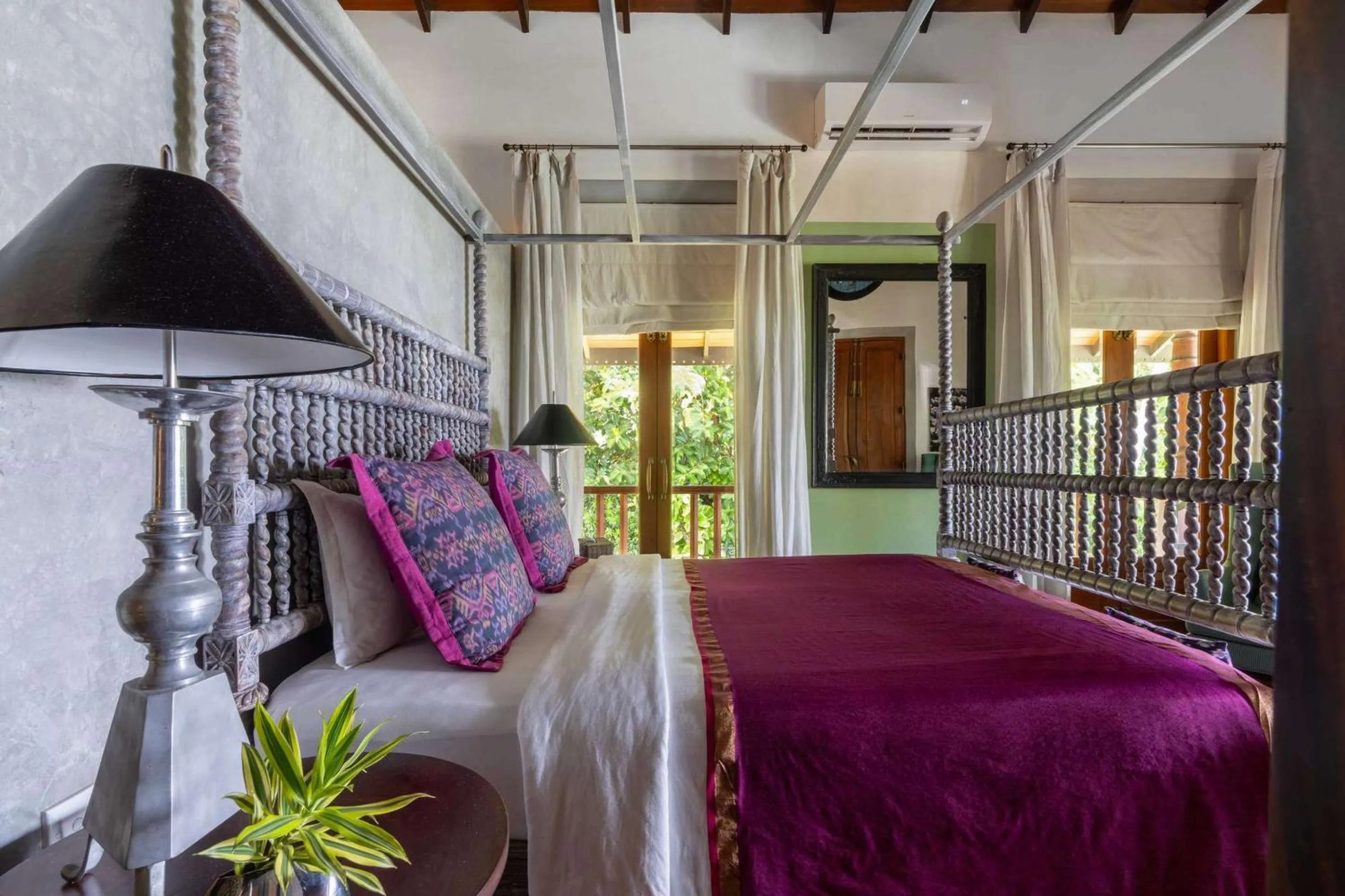 Bed in Eraeliya Villas & Gardens