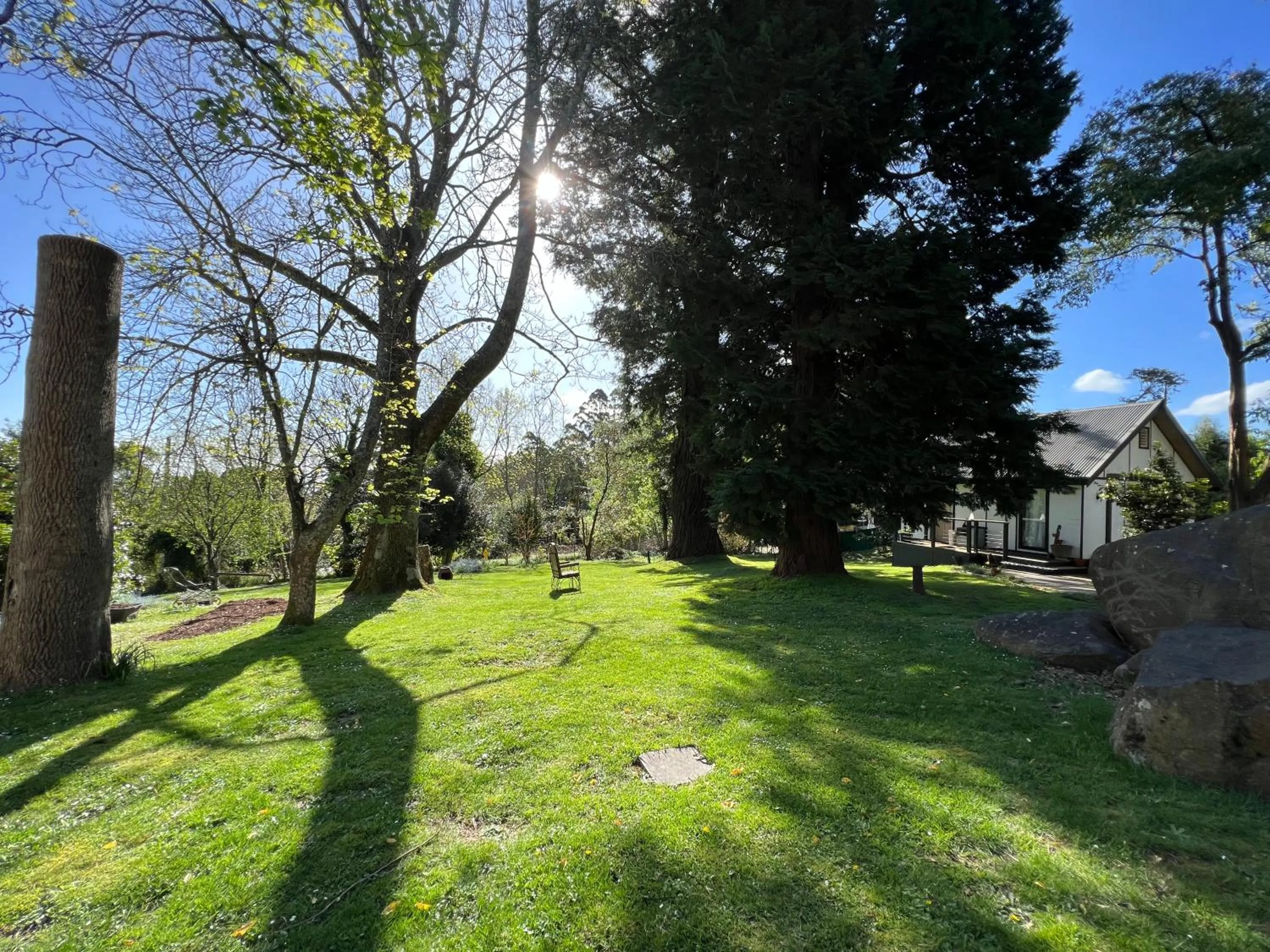 Garden in Olinda Country Cottages