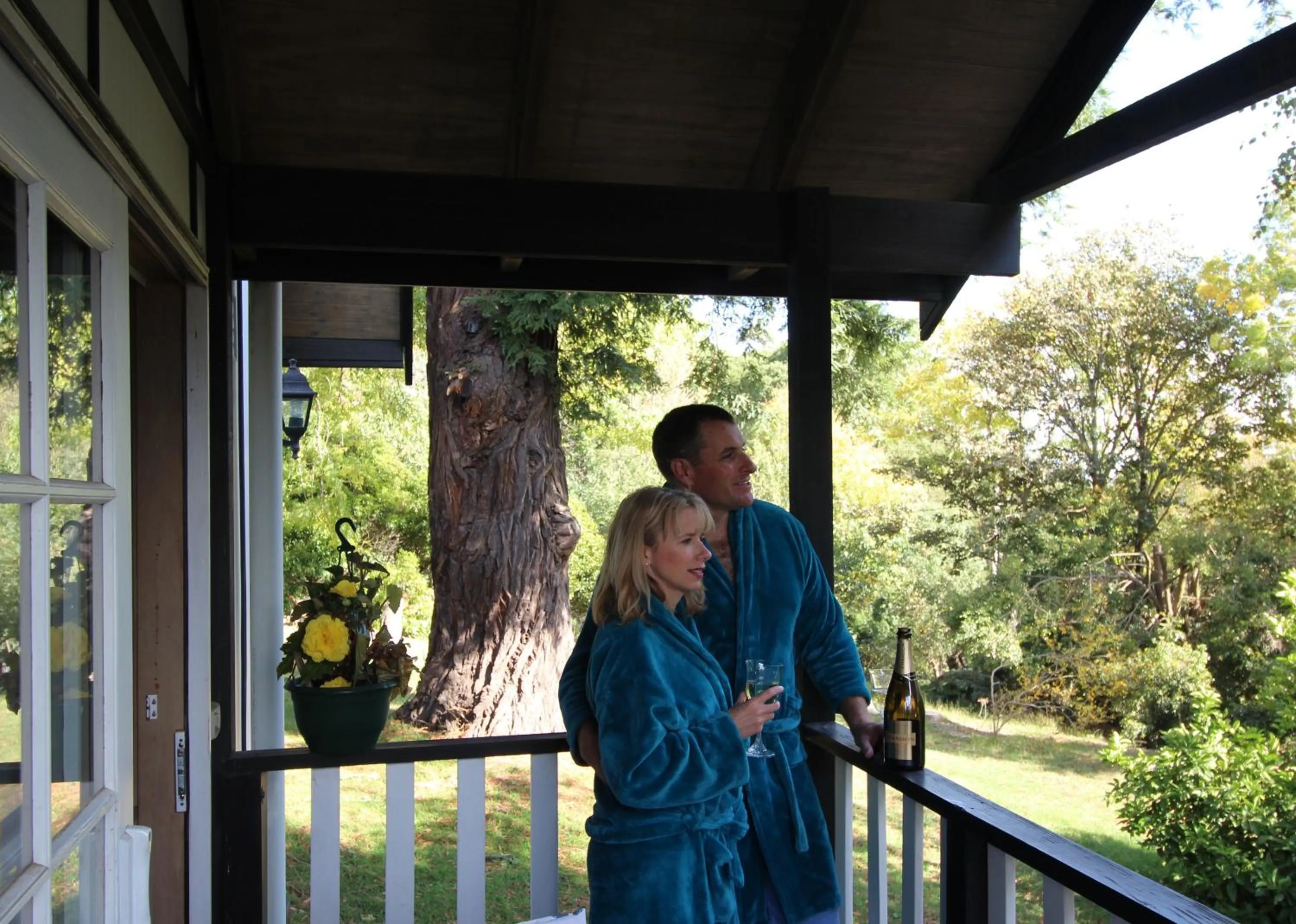 Balcony/Terrace in Olinda Country Cottages