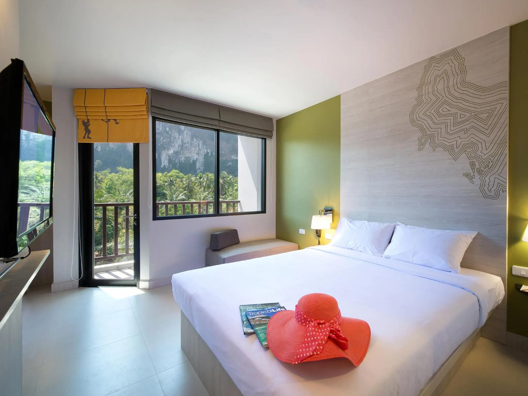 Bedroom, Bed in ibis Styles Krabi Ao Nang
