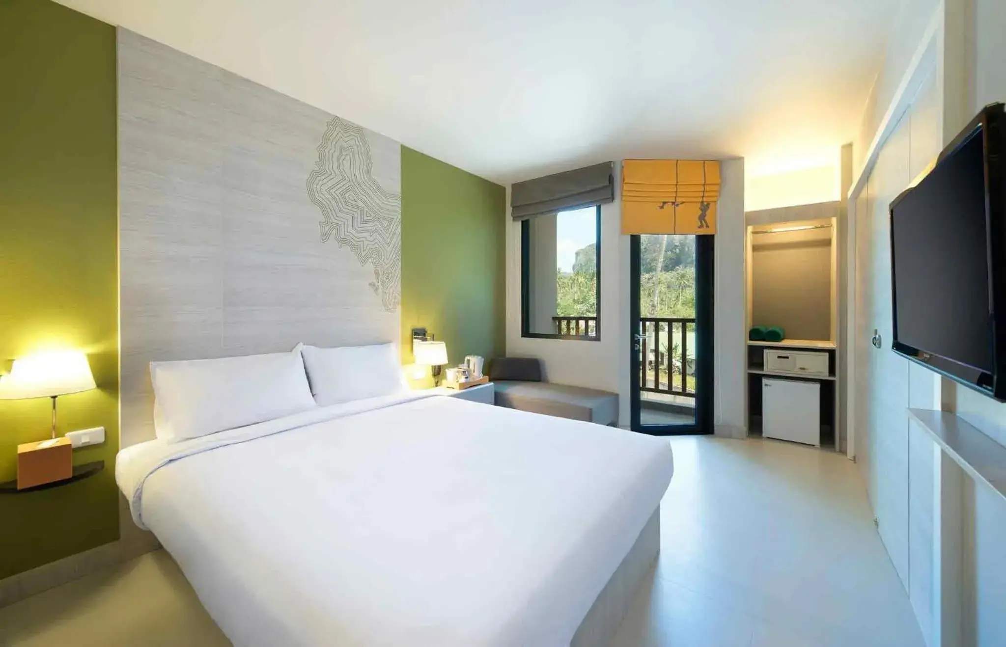 Bedroom, Bed in ibis Styles Krabi Ao Nang Bedroom, Bed in ibis Styles Krabi Ao Nang