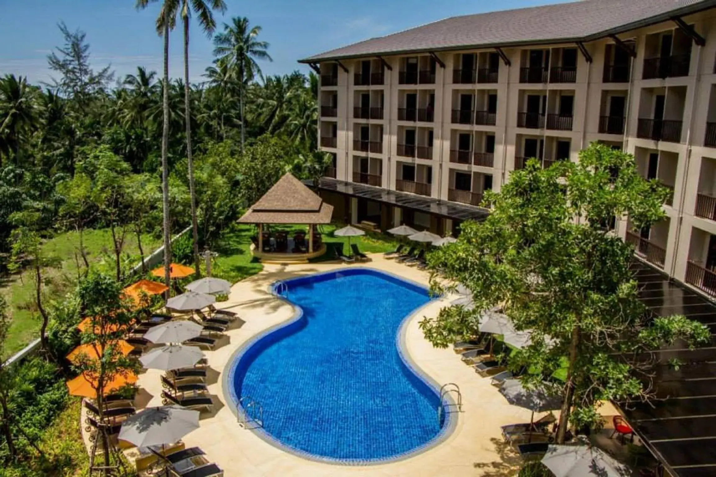 Pool view in ibis Styles Krabi Ao Nang Pool view in ibis Styles Krabi Ao Nang