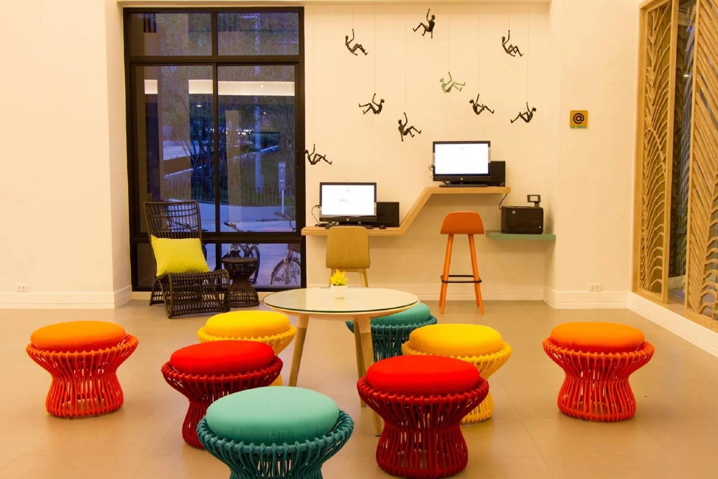 Communal lounge/ TV room in ibis Styles Krabi Ao Nang