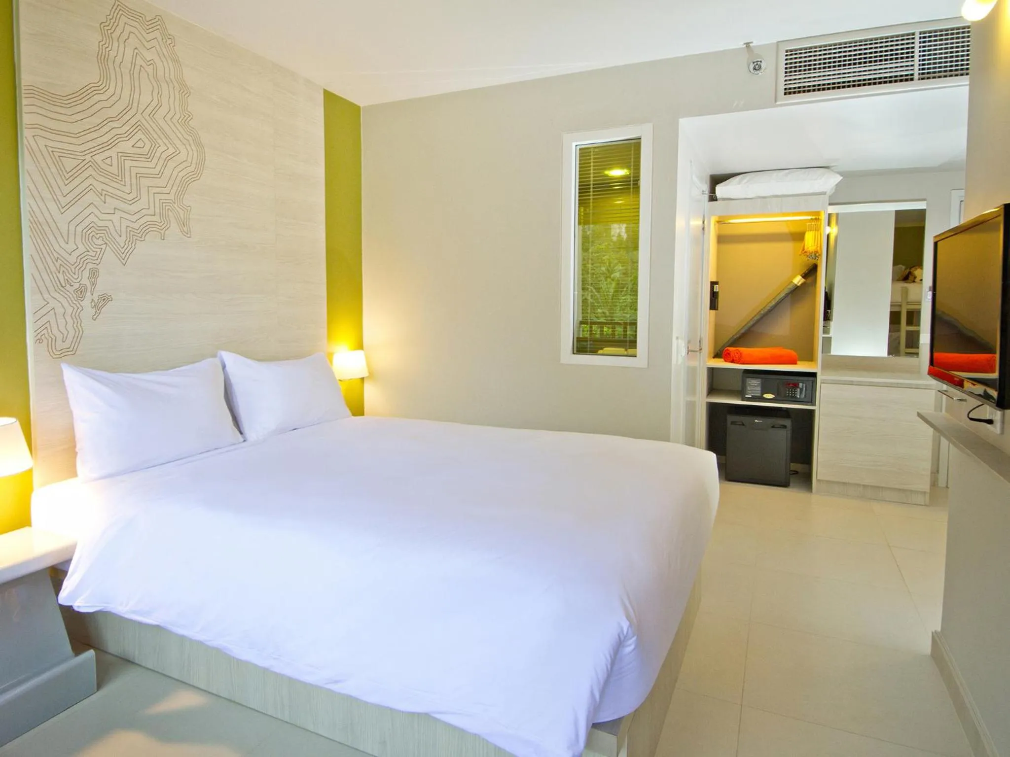 Bedroom, Bed in ibis Styles Krabi Ao Nang