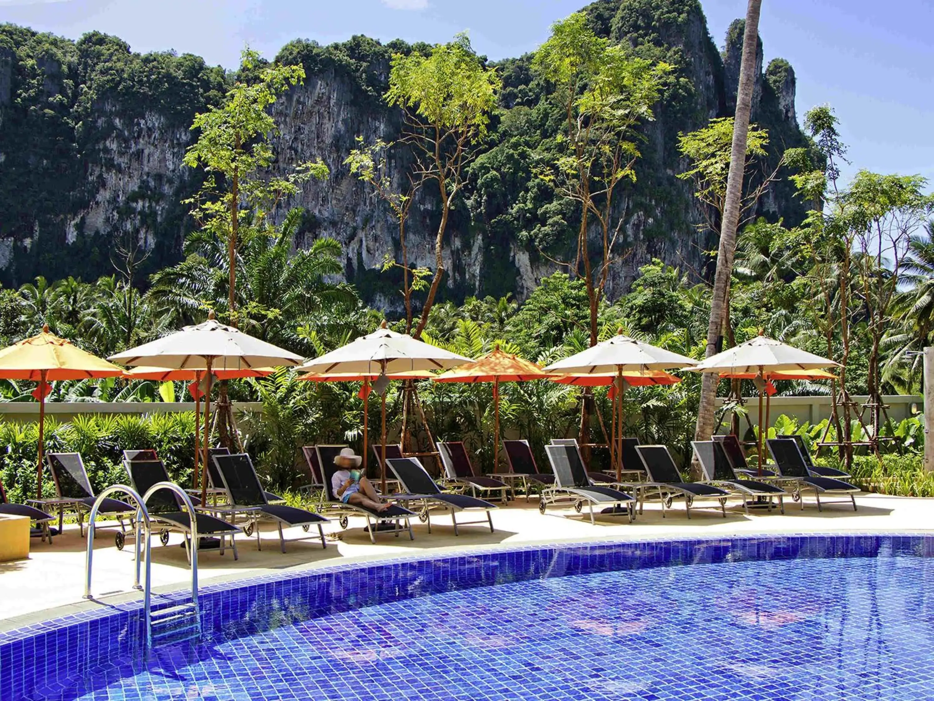 Pool view in ibis Styles Krabi Ao Nang Pool view in ibis Styles Krabi Ao Nang