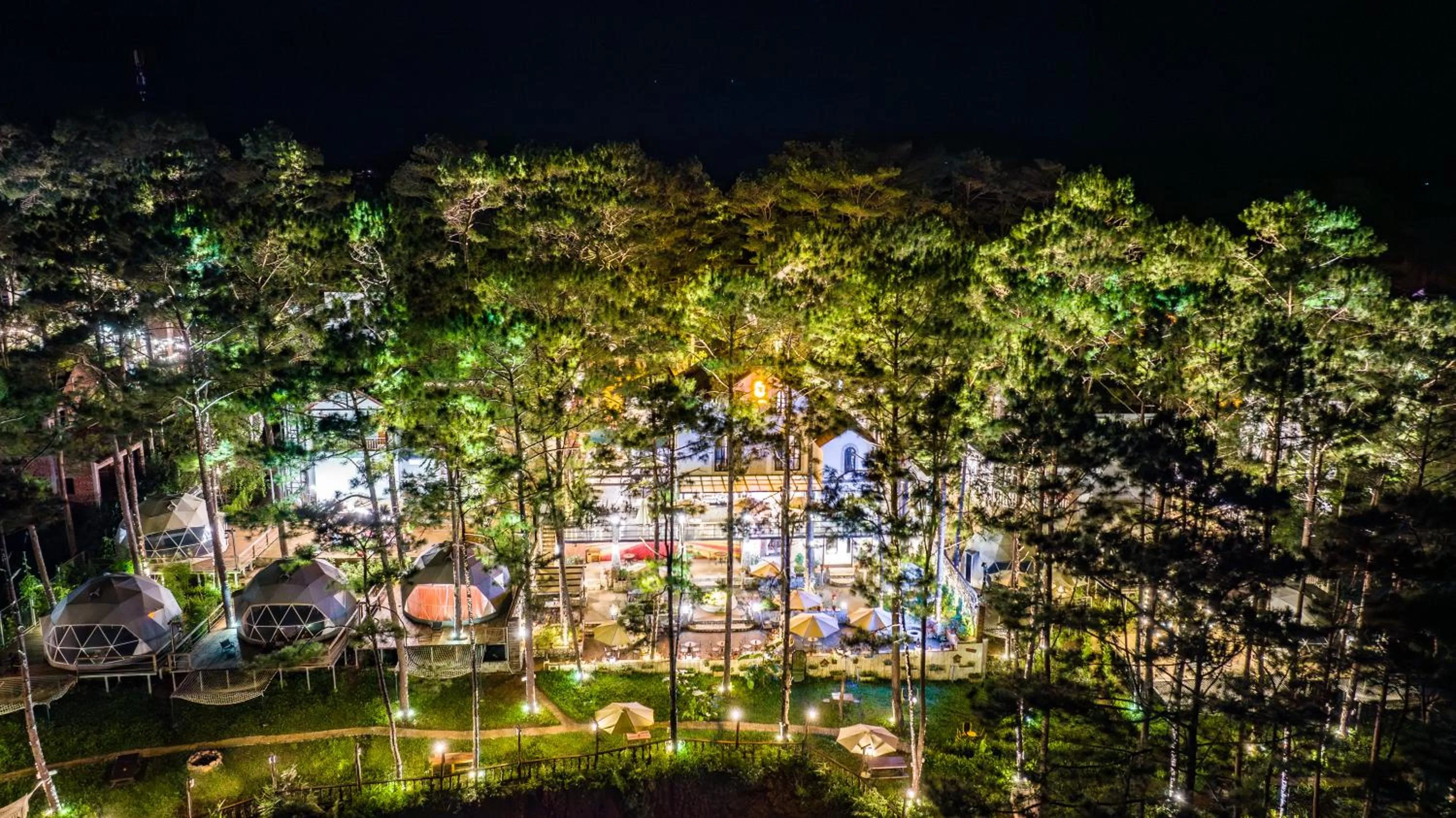 Natural landscape in De Vivre Homestay Măng Đen