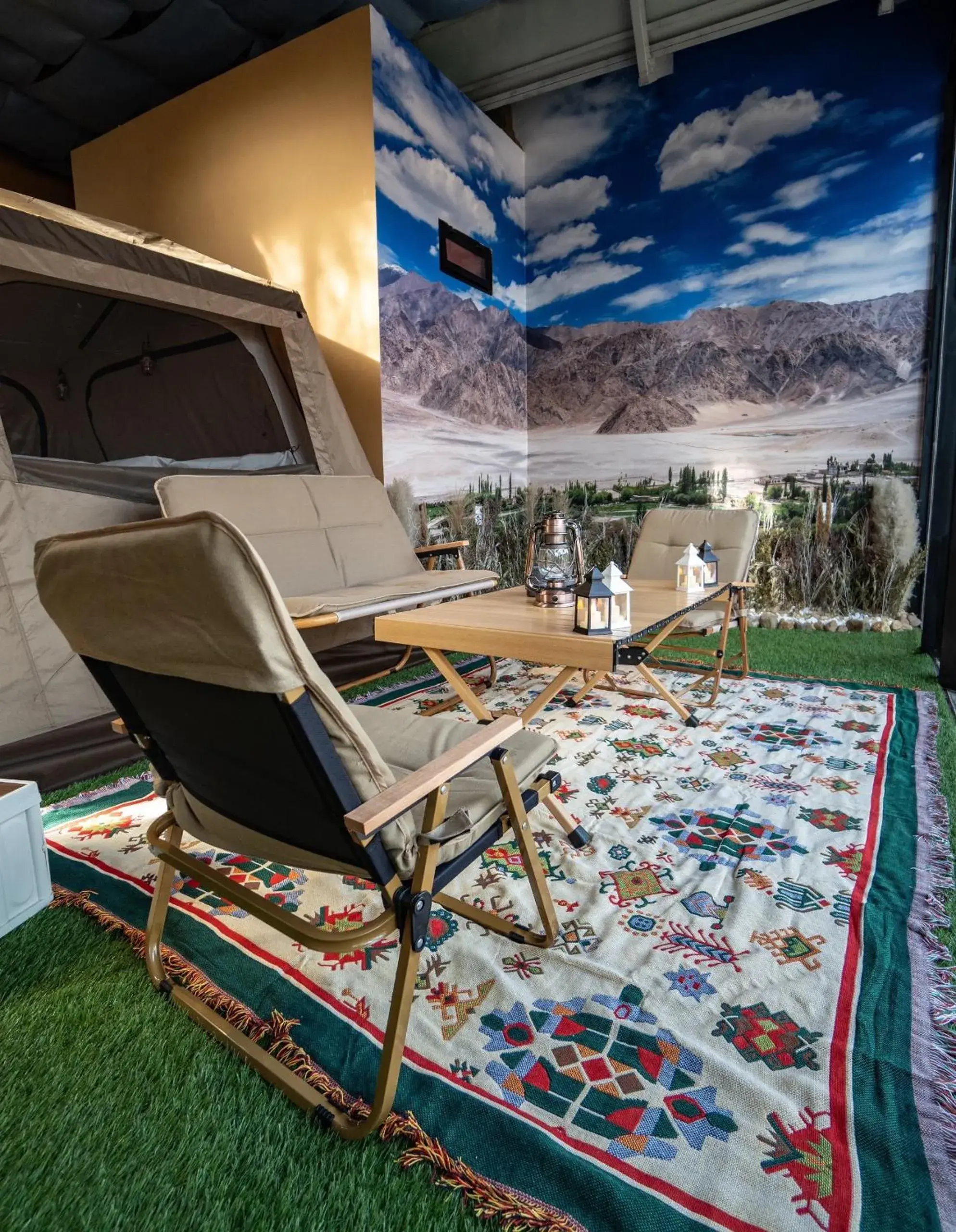 Twin Room in De Vivre Homestay Măng Đen Twin Room in De Vivre Homestay Măng Đen