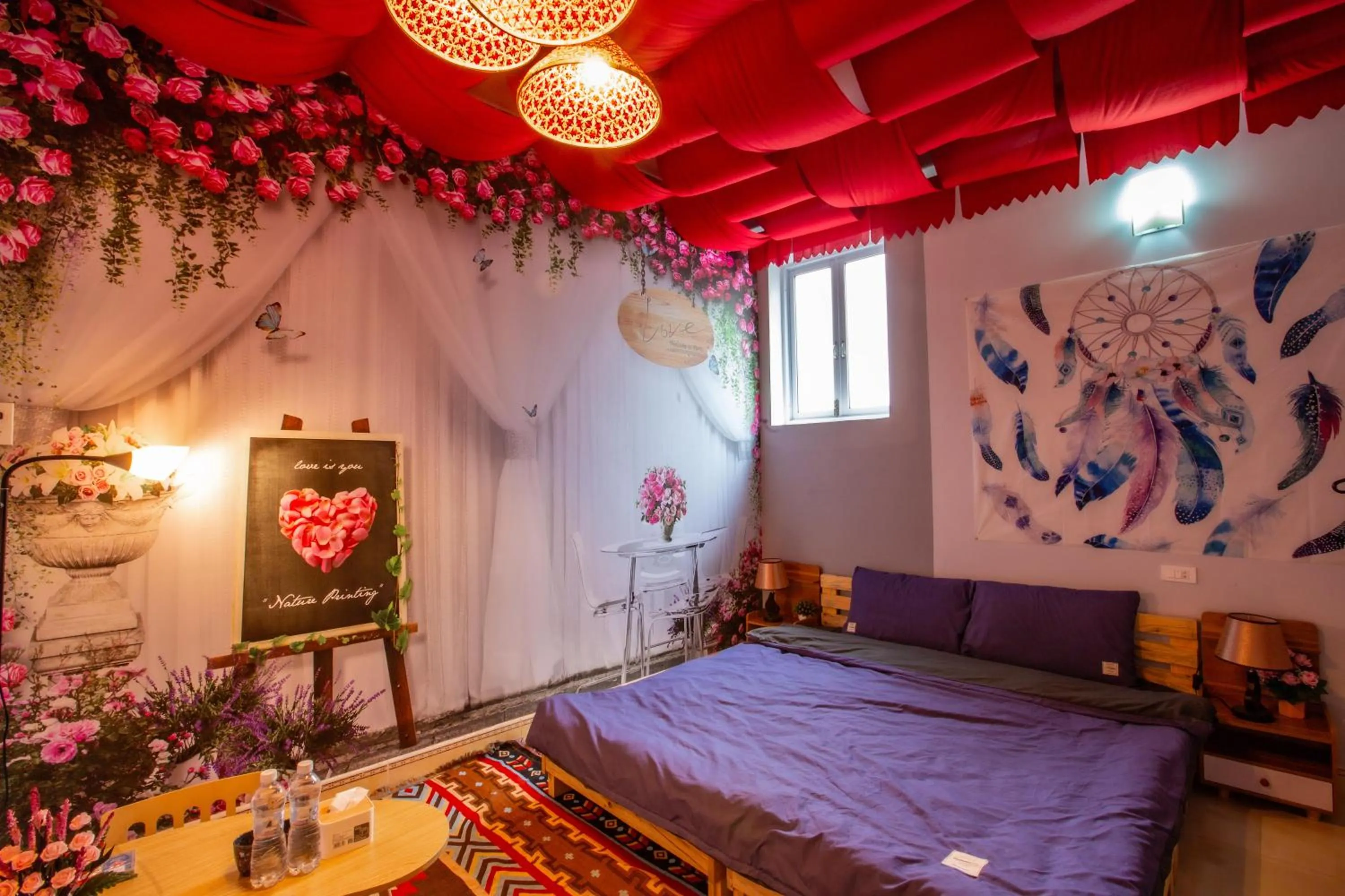 Photo of the whole room, Bed in De Vivre Homestay Măng Đen