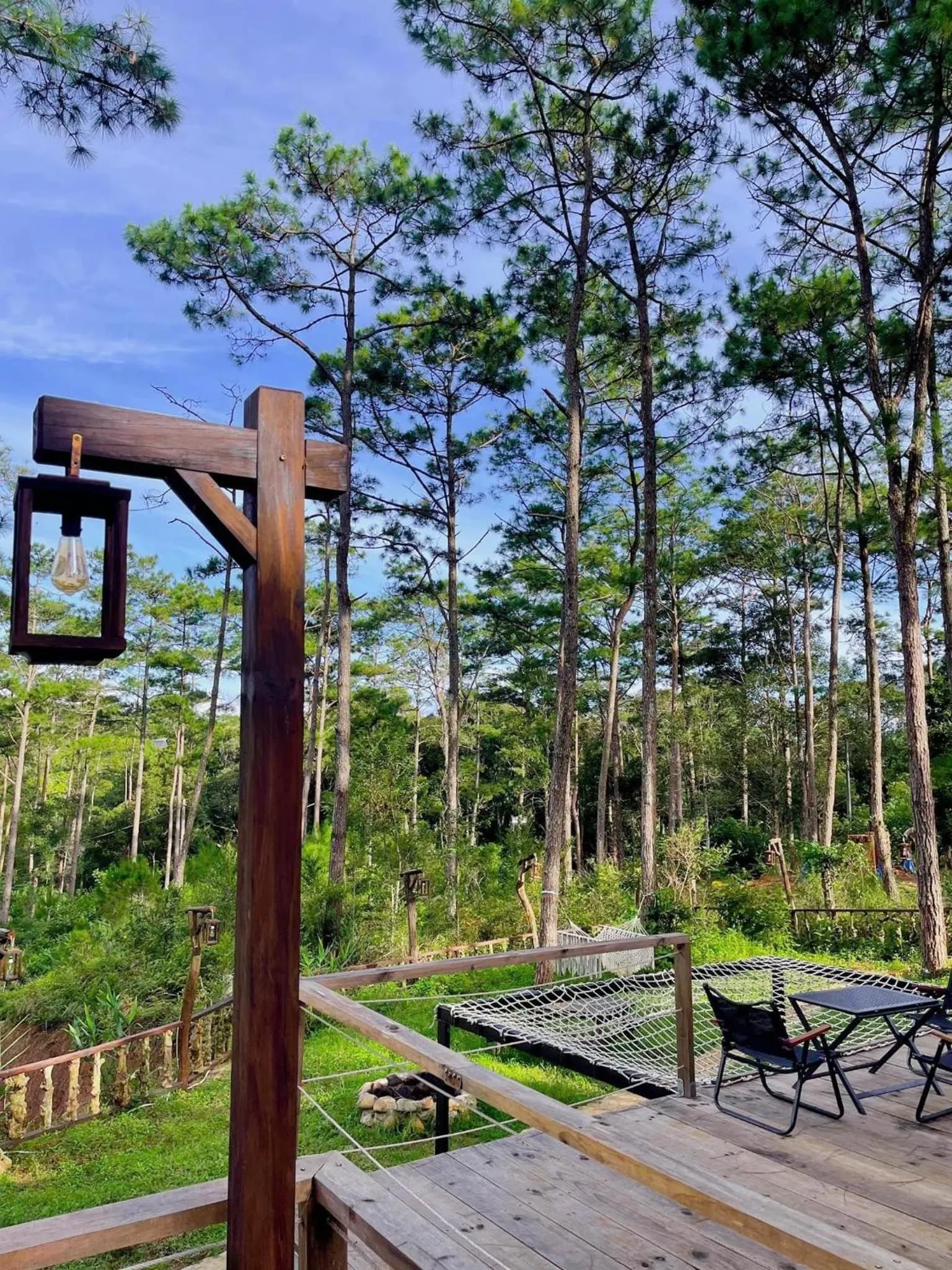 Garden in De Vivre Homestay Măng Đen