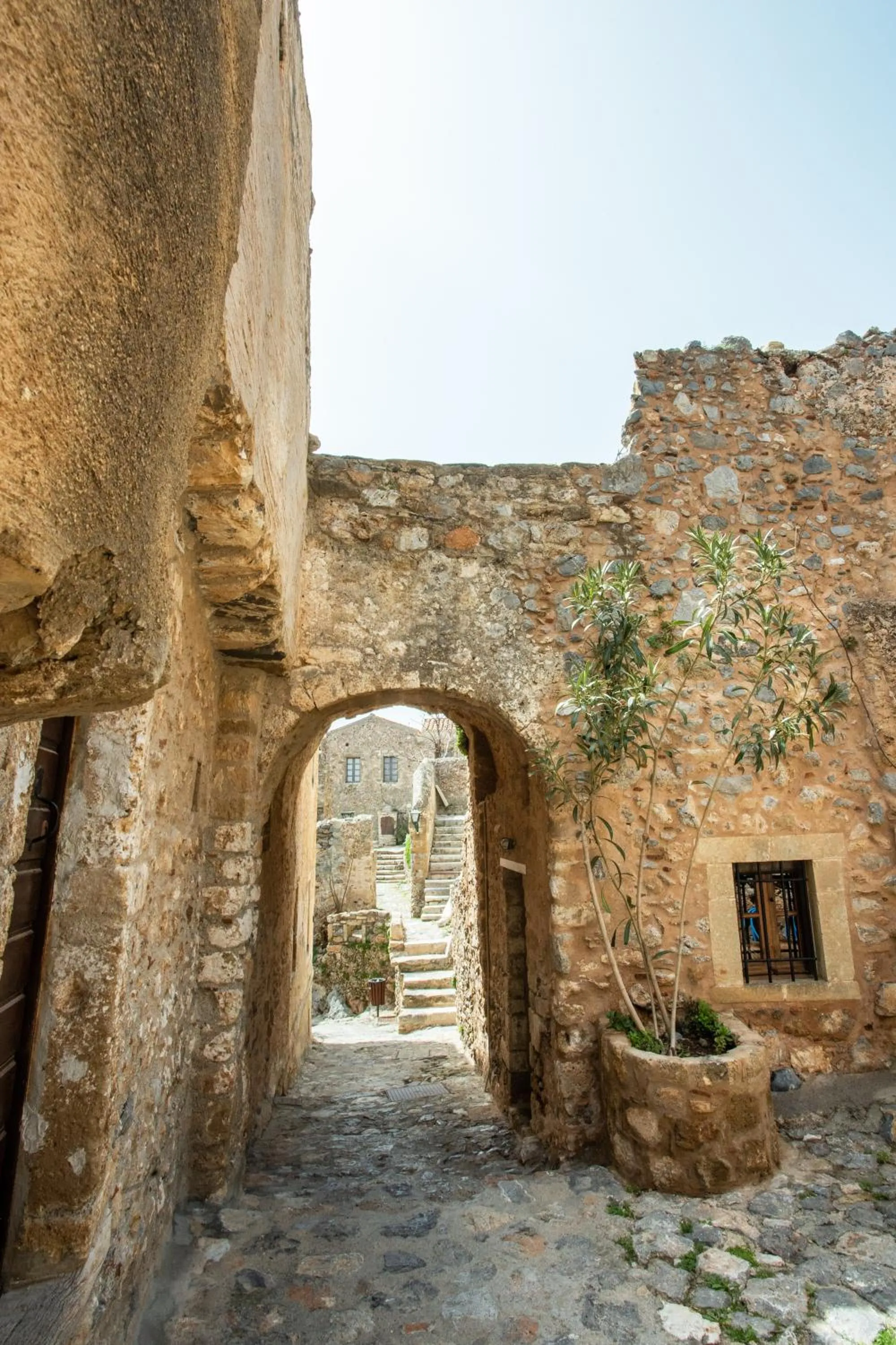 Property building in Dorovinis Monemvasia Castlehouses