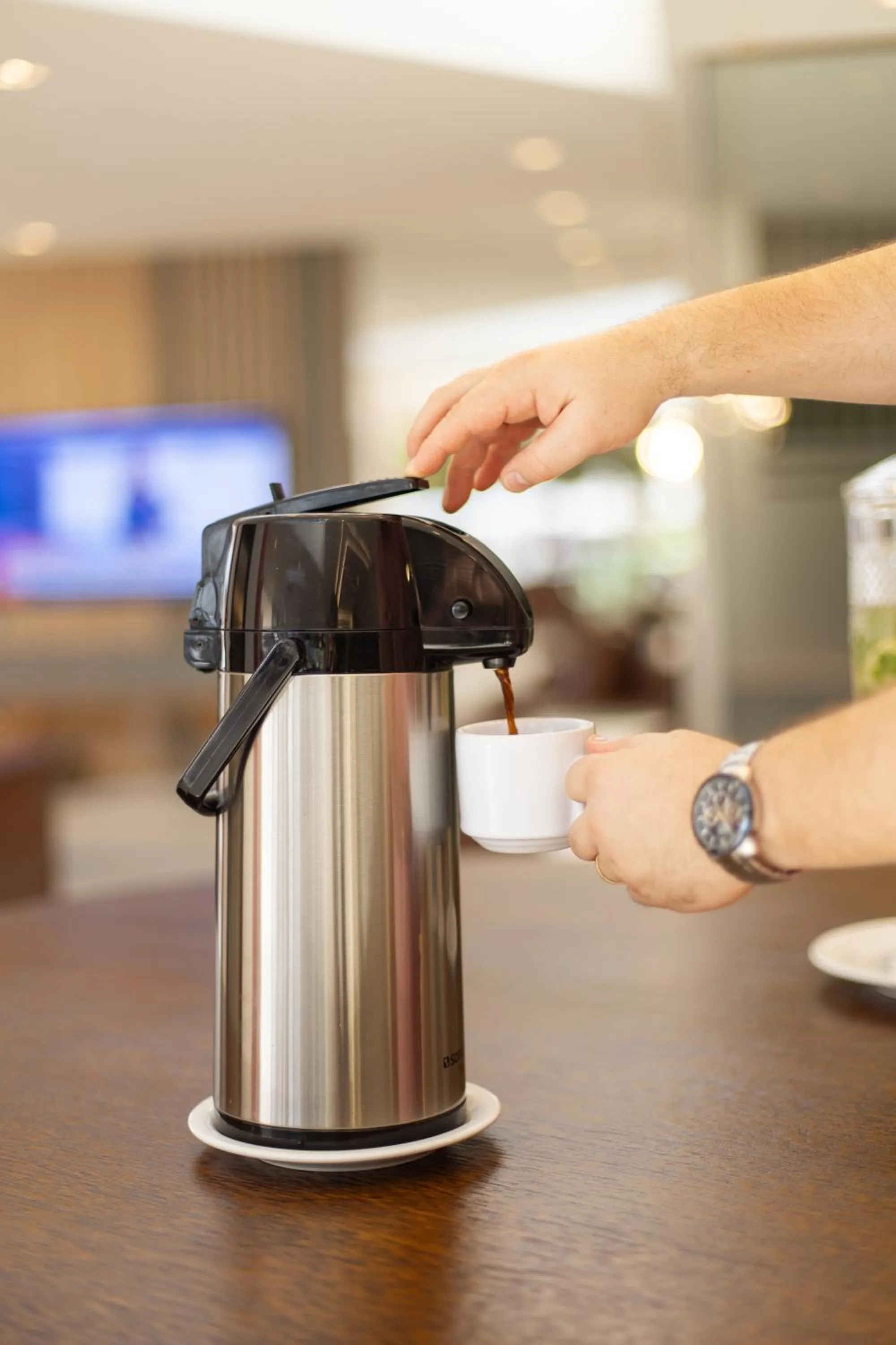 Seating area in Nobile Hotel Araripina