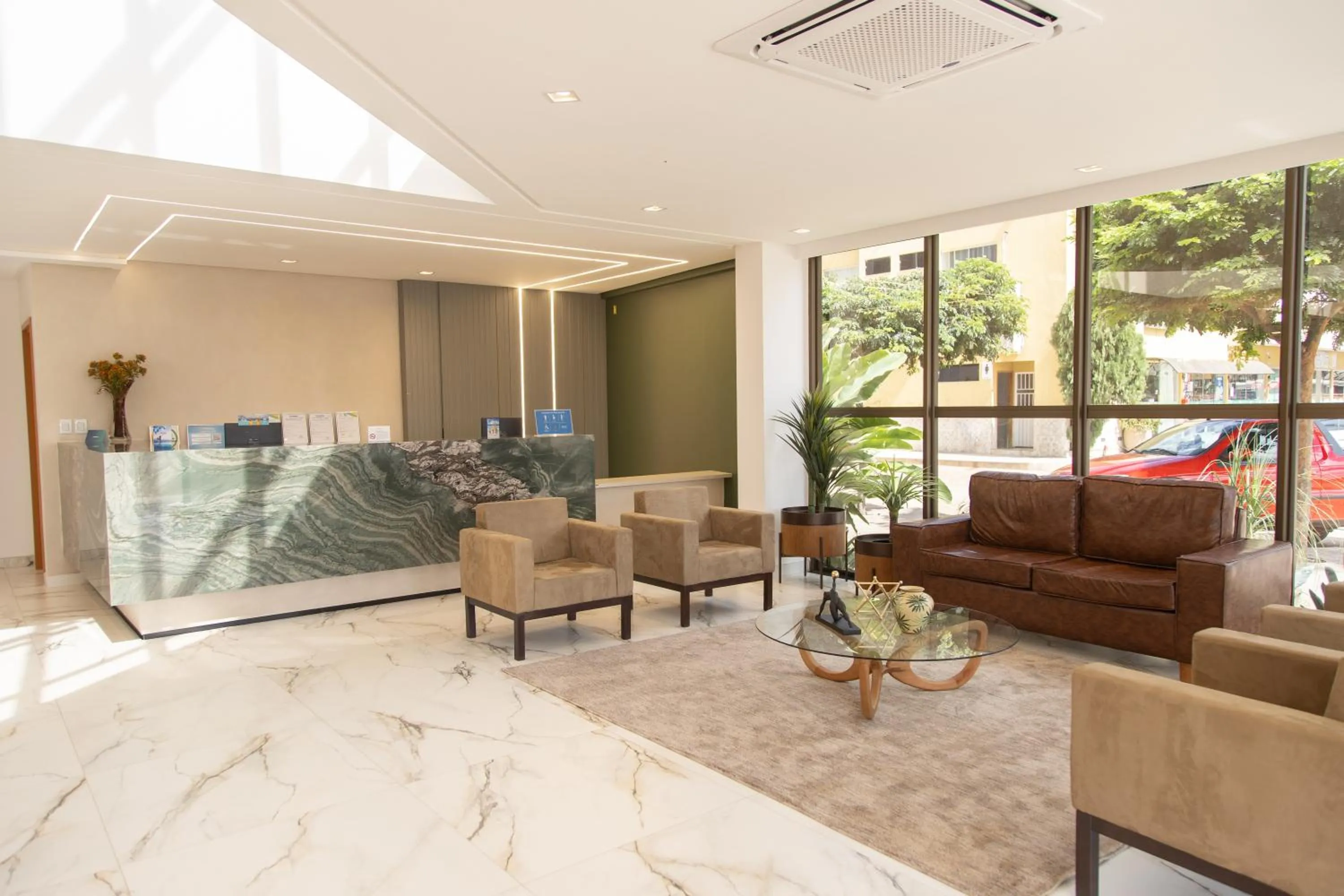 Seating area in Nobile Hotel Araripina