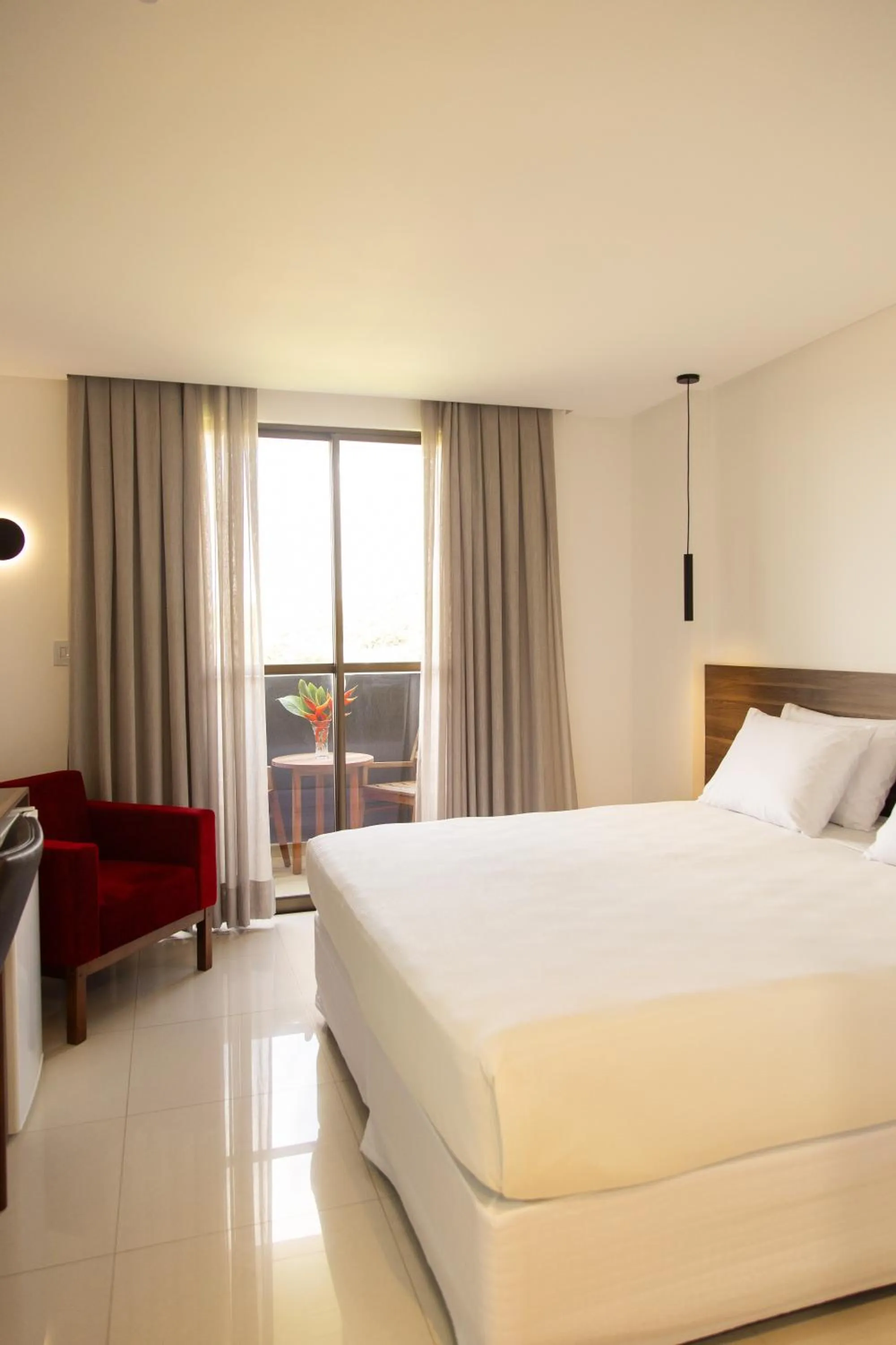 Bed in Nobile Hotel Araripina