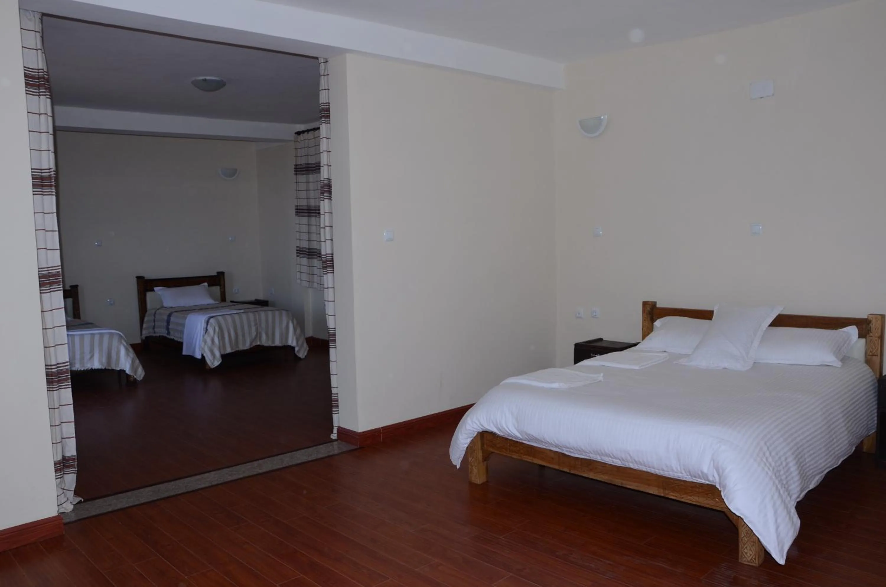 Photo of the whole room, Bed in Zan-Seyoum Hotel - Lalibela