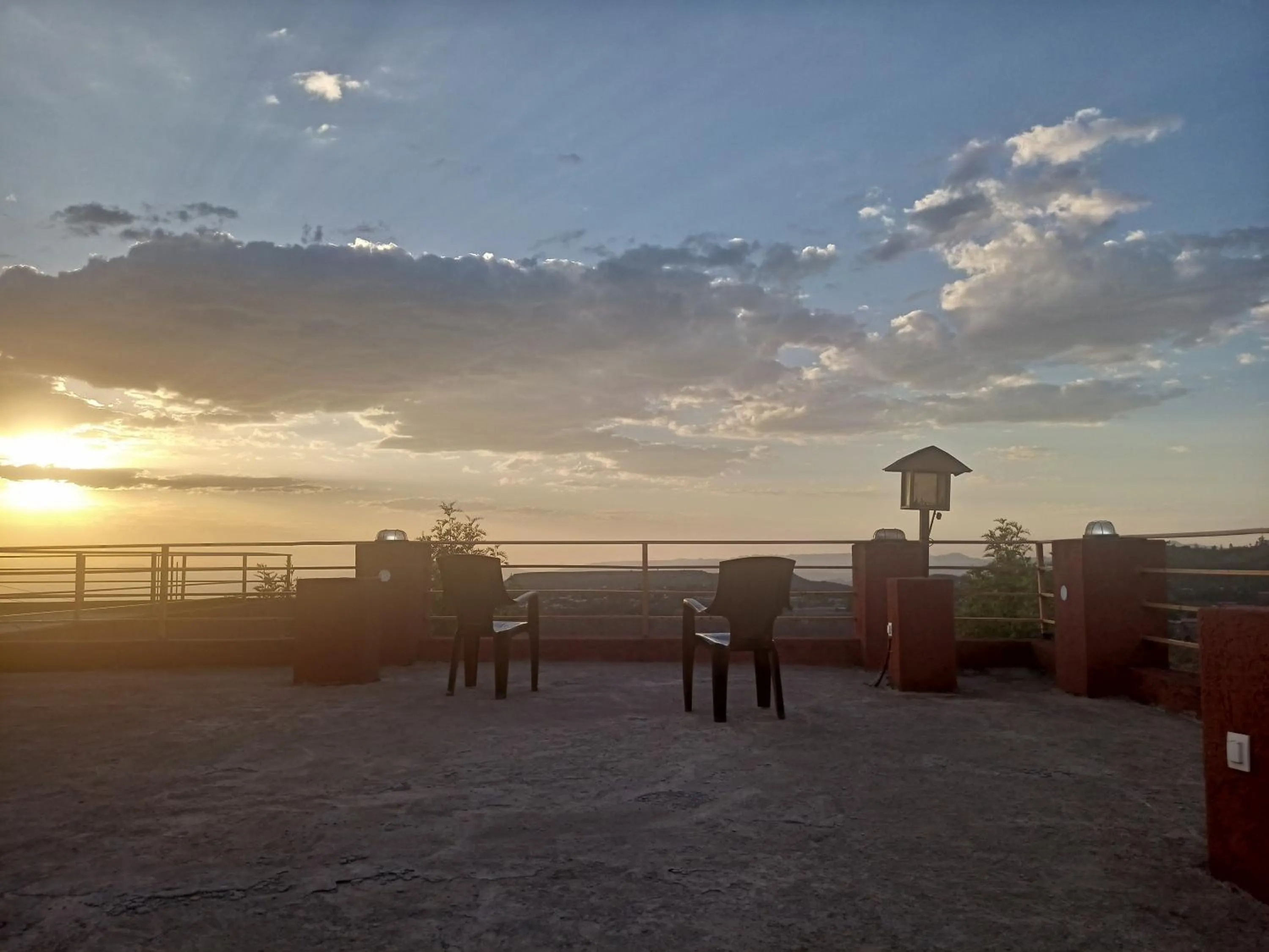 Natural landscape in Zan-Seyoum Hotel - Lalibela