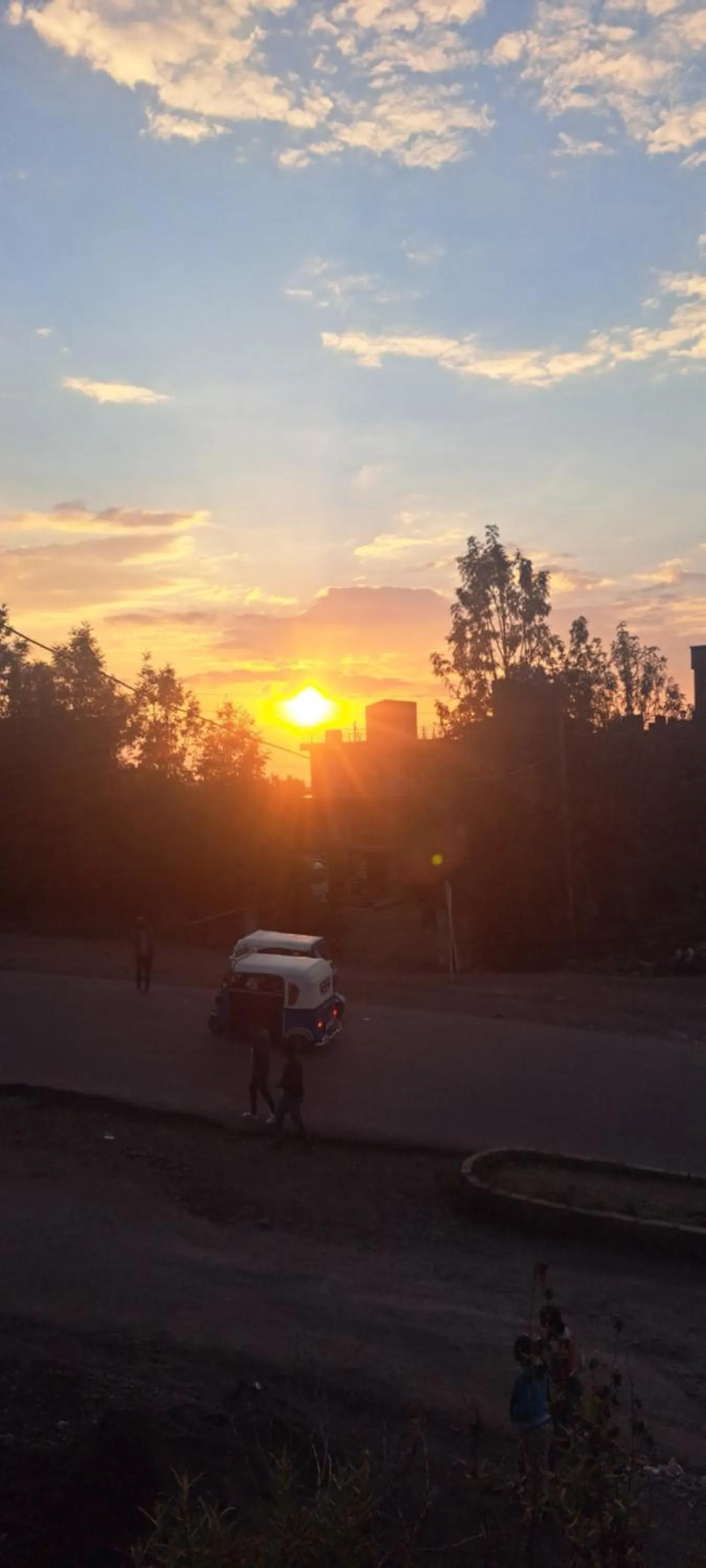 Natural landscape in Zan-Seyoum Hotel - Lalibela
