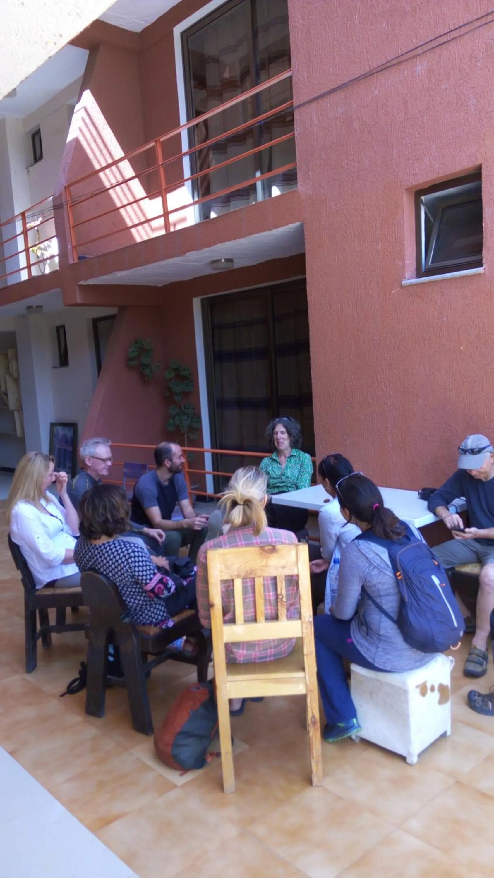 Day in Zan-Seyoum Hotel - Lalibela