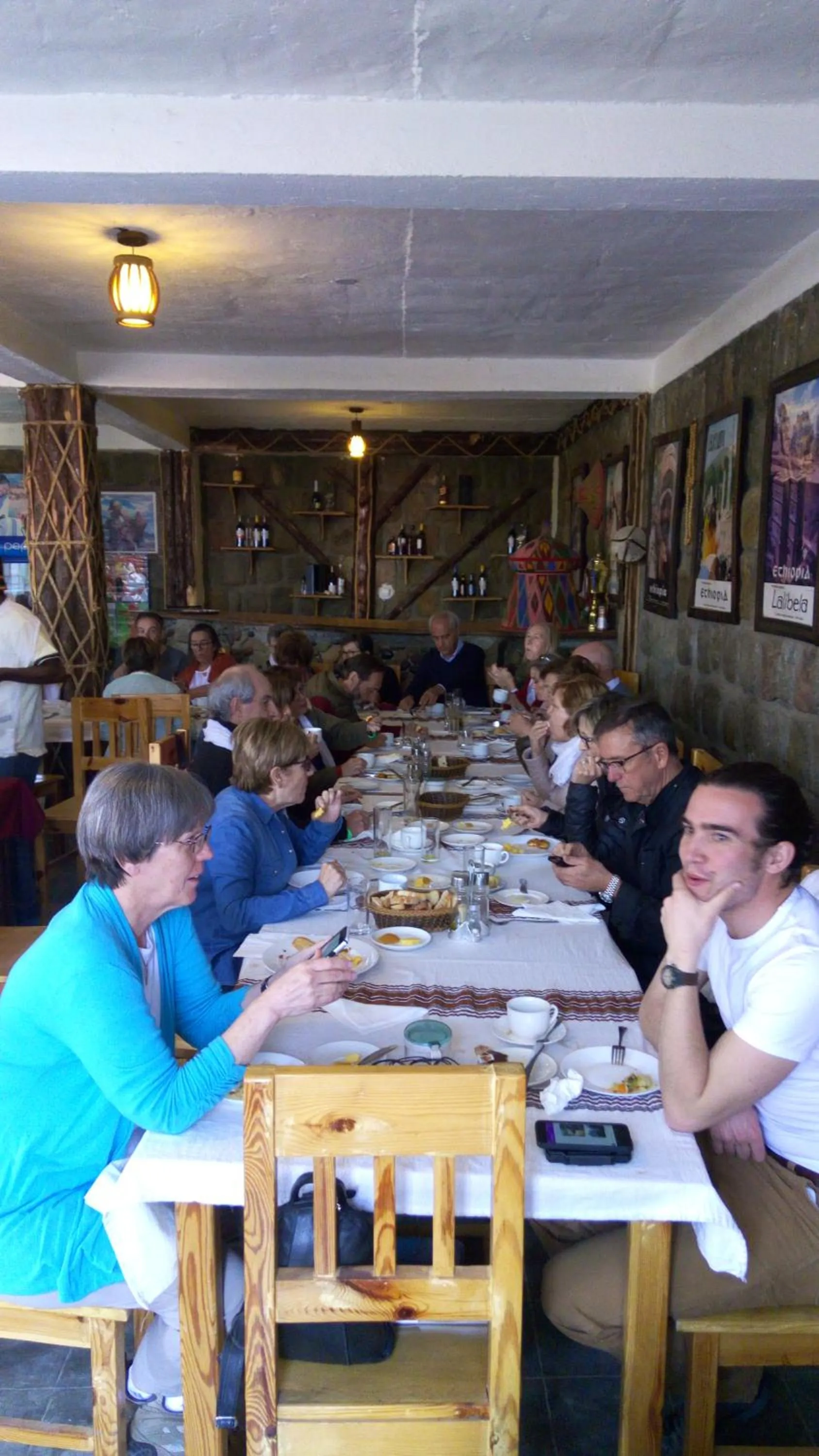 Restaurant/places to eat in Zan-Seyoum Hotel - Lalibela