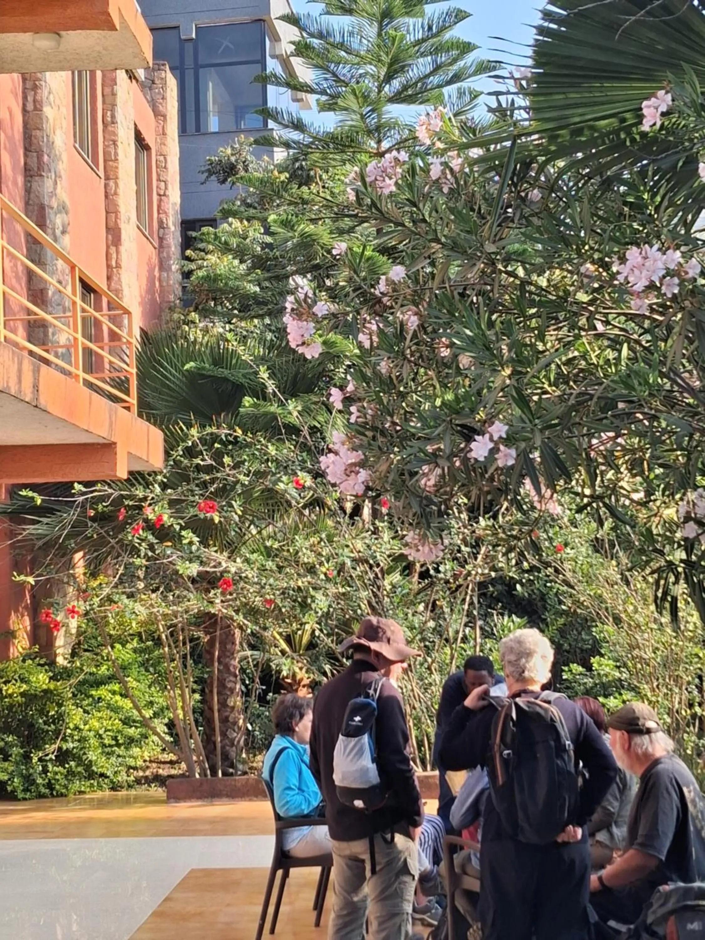 Day in Zan-Seyoum Hotel - Lalibela