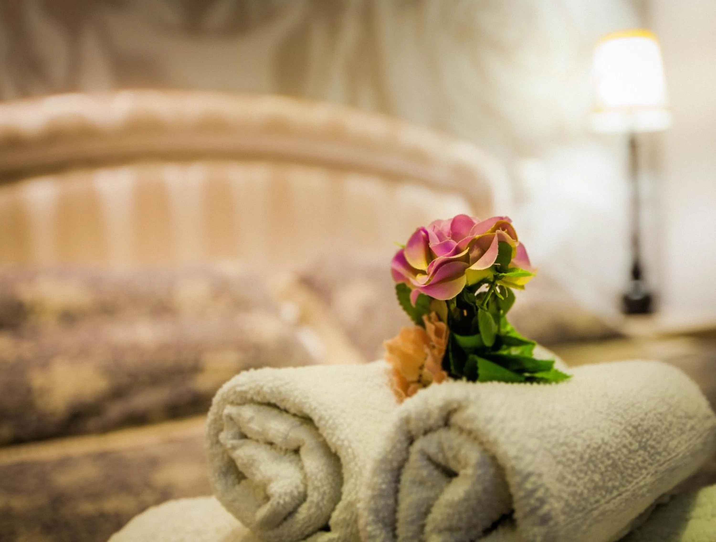 Decorative detail, Bed in Hotel Atlantis