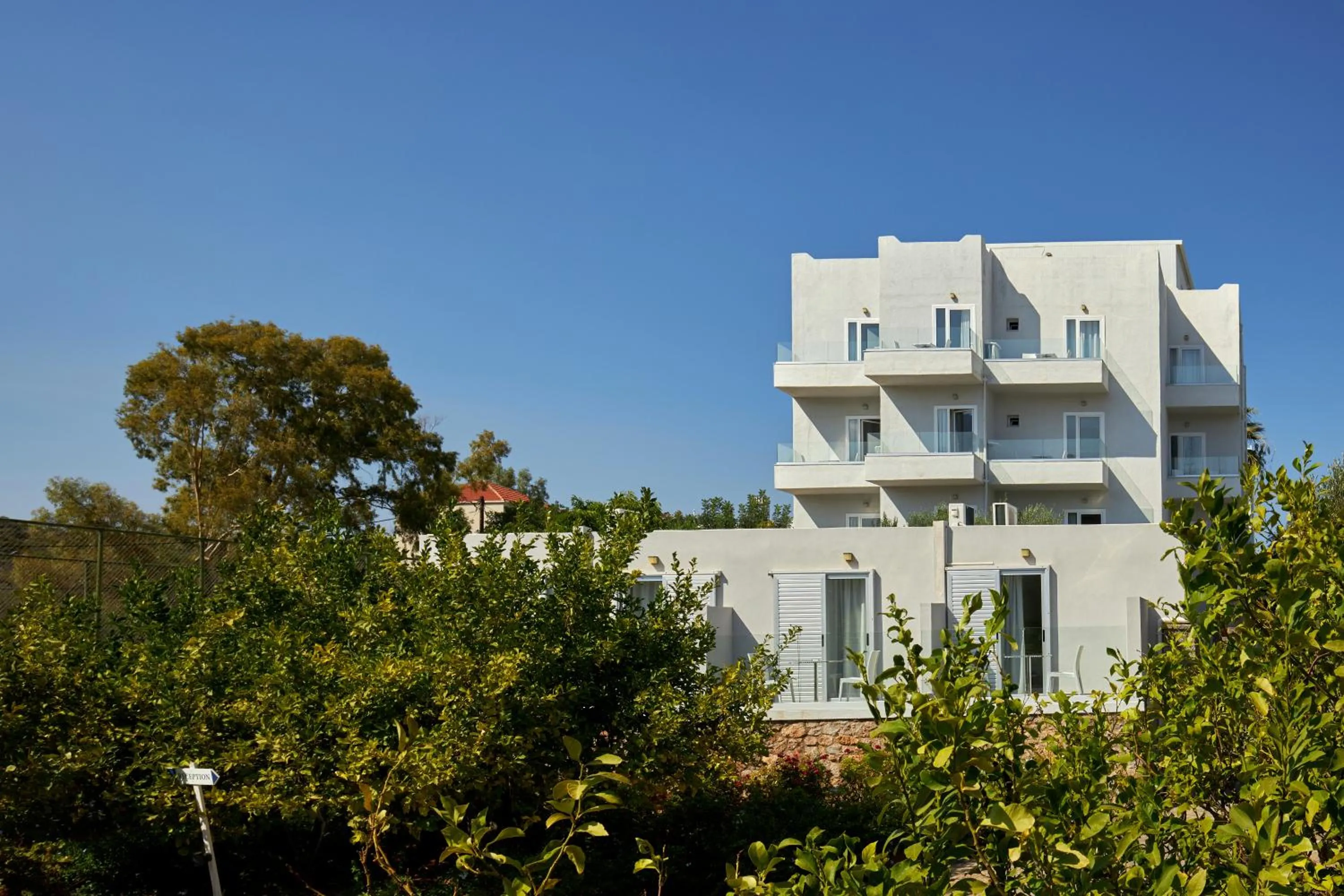 Property building in Blu Acqua Hotel