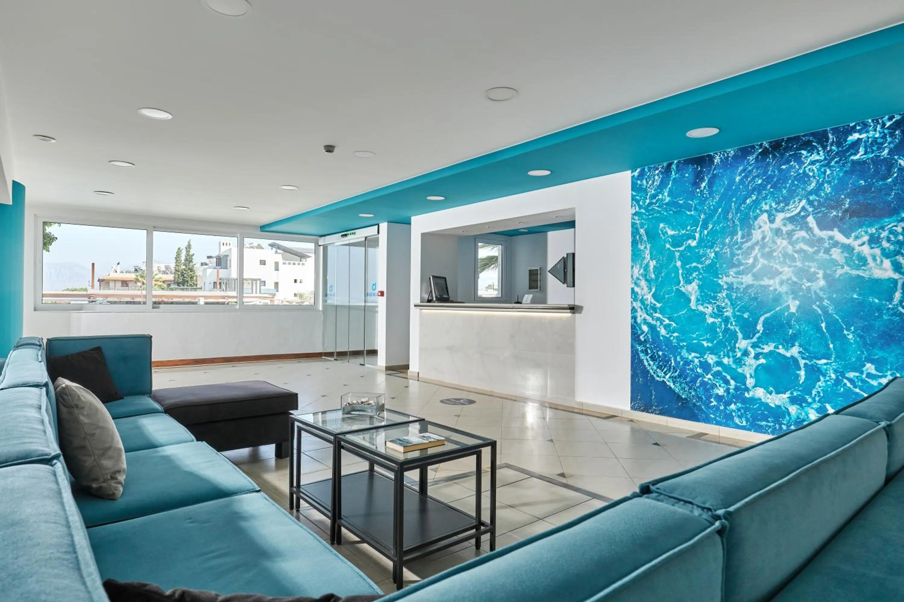 Lobby or reception in Blu Acqua Hotel