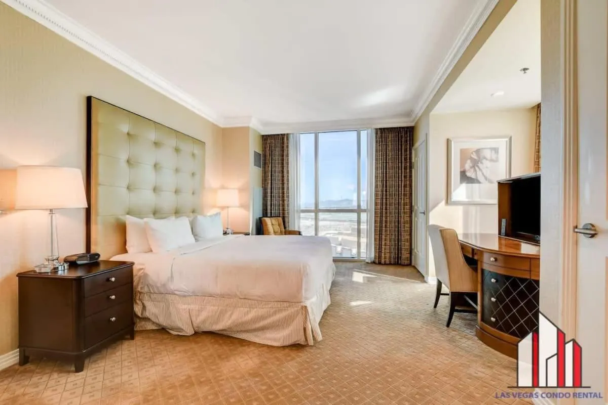 Bed in Signature 2Br3Ba balcony combo units 16-702 and 04