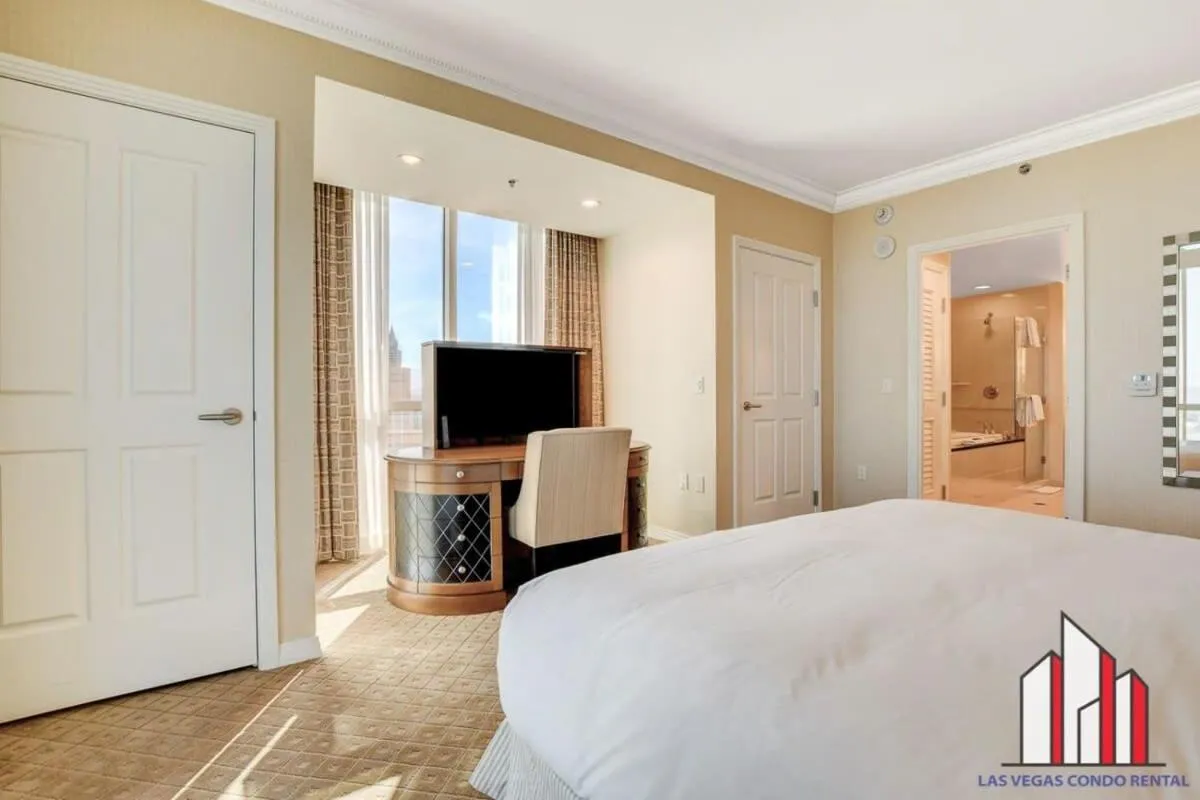 Bed in Signature 2Br3Ba balcony combo units 16-702 and 04