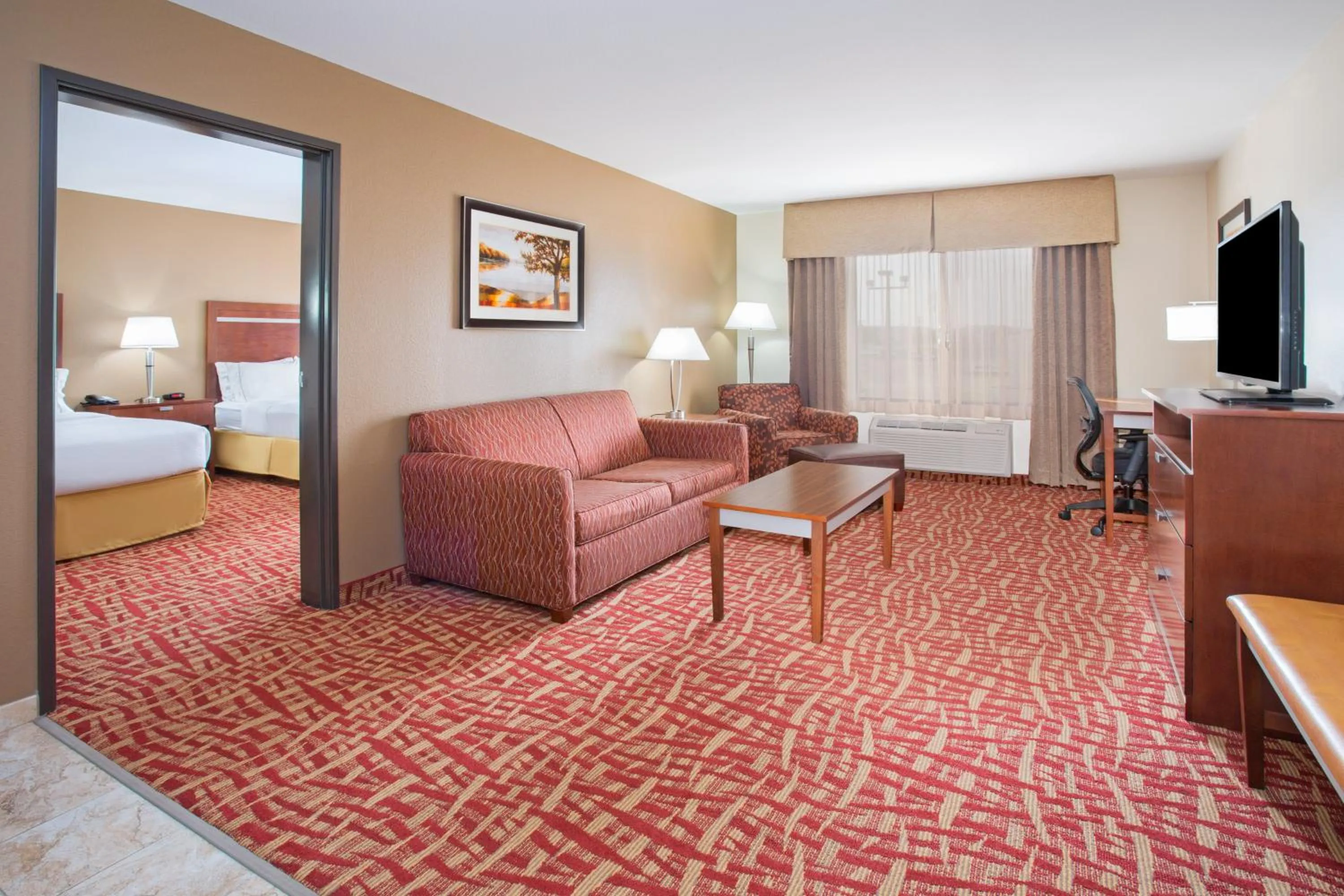 Photo of the whole room, Bed in Holiday Inn Express & Suites Glendive by IHG