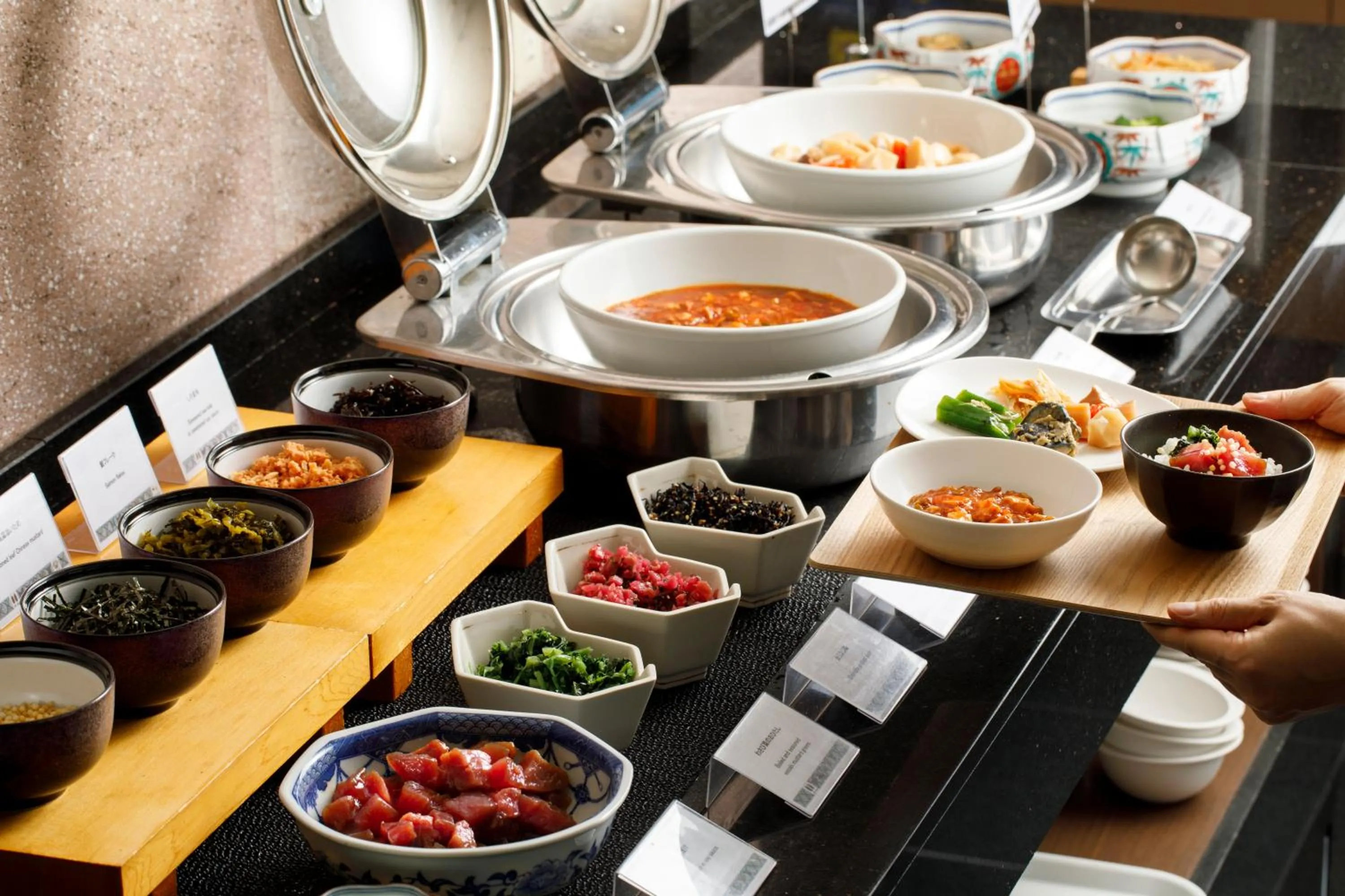 Breakfast in ANA Holiday Inn Kanazawa Sky by IHG