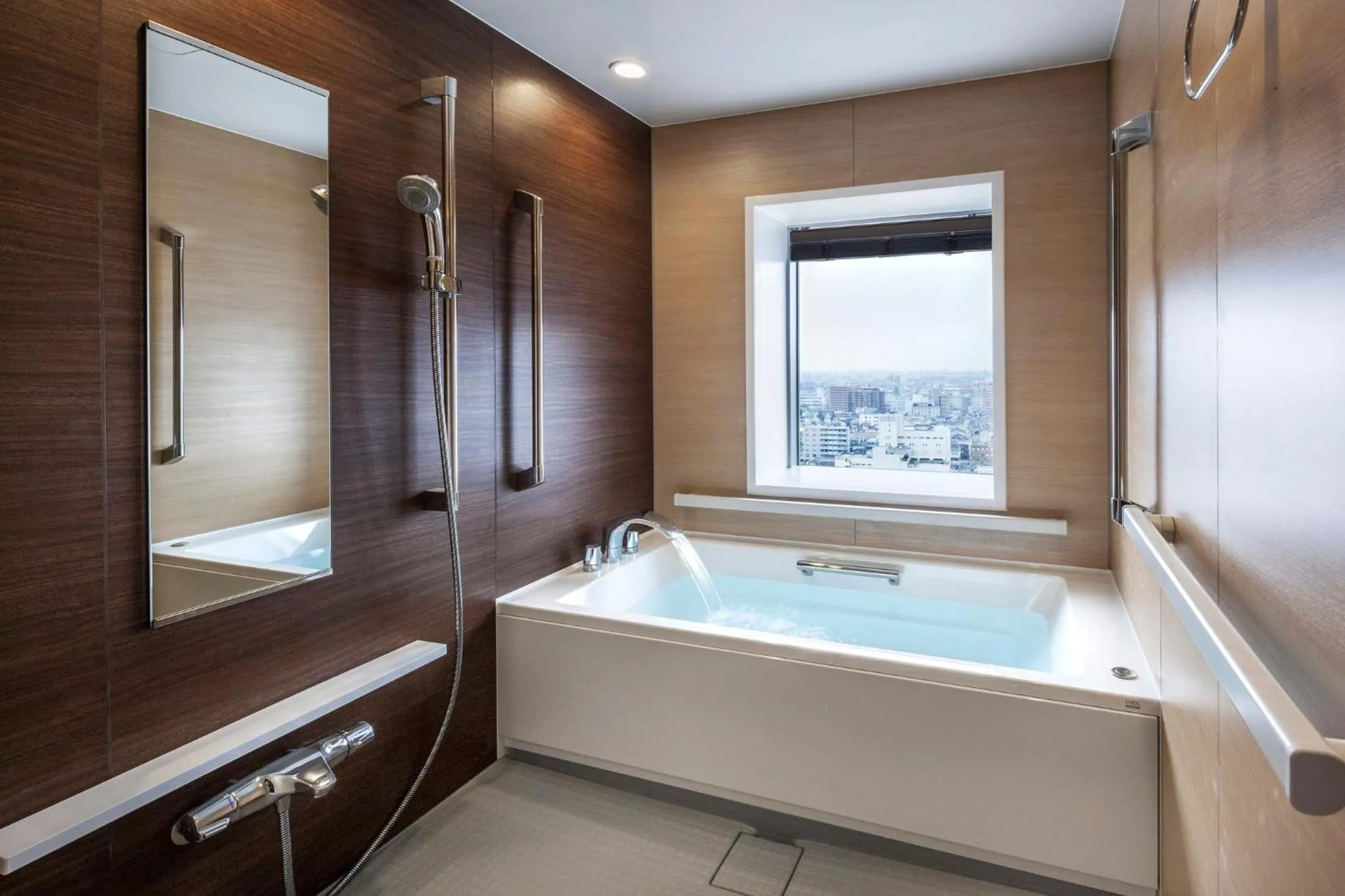 Bathroom in ANA Holiday Inn Kanazawa Sky by IHG